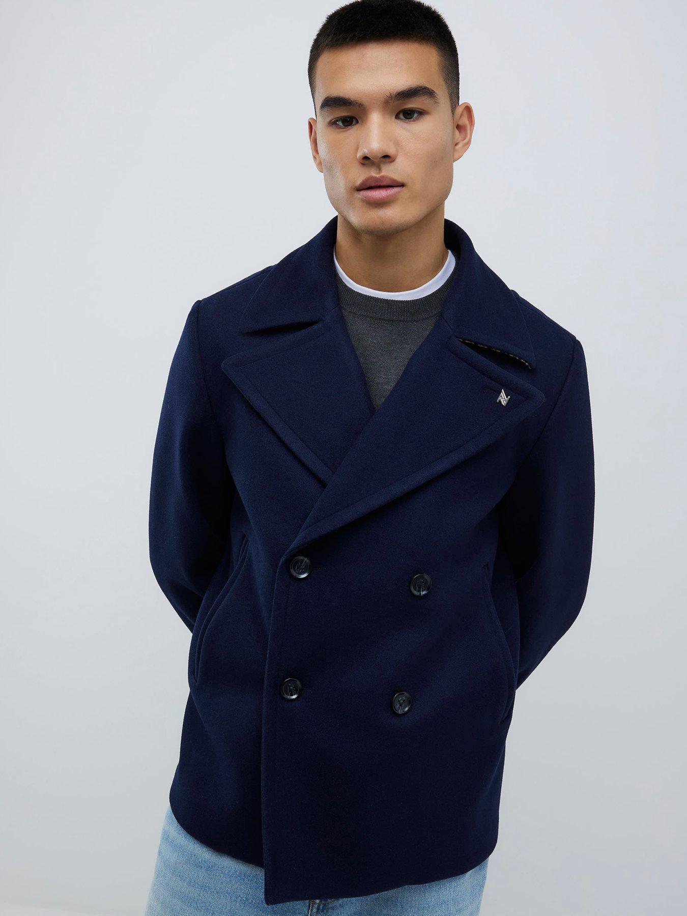 river-island-premium-wool-peacoat-navy
