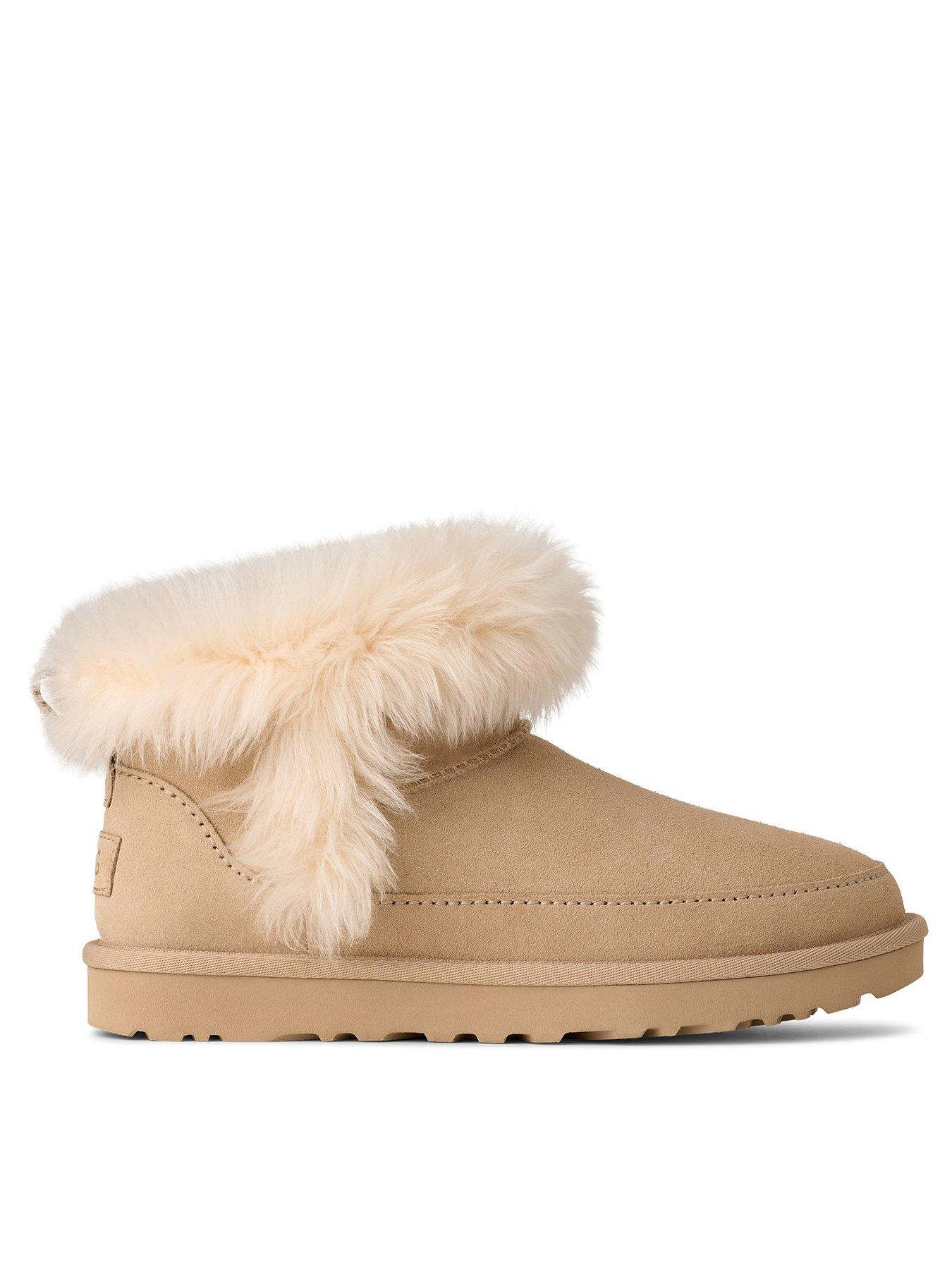 UGG Classic Ultra Mini Chalet Boots - Beige