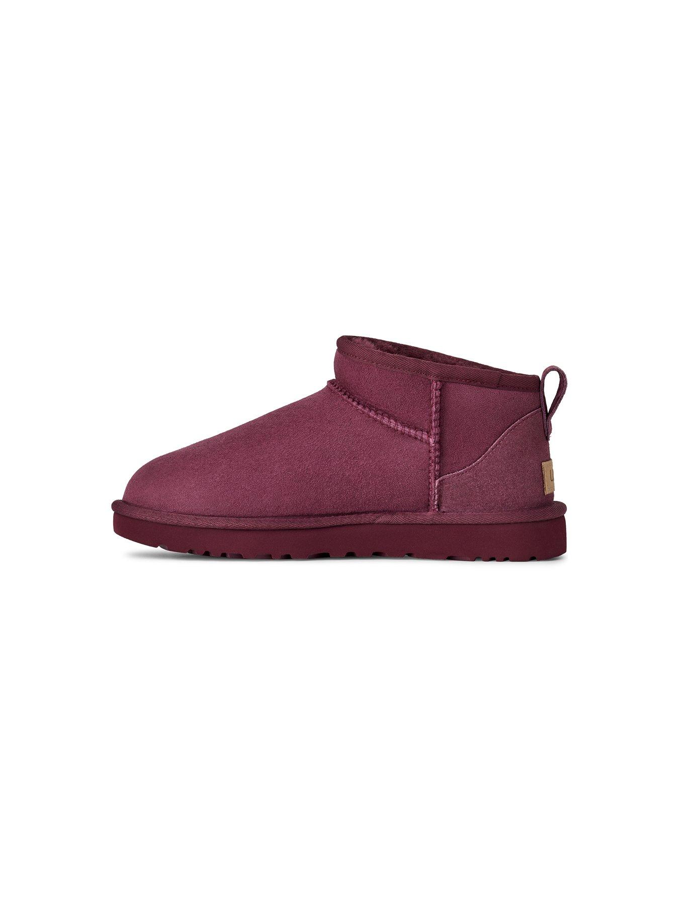 Image 5 of 5 of UGG Classic Ultra Mini Boots - Burnt Magenta