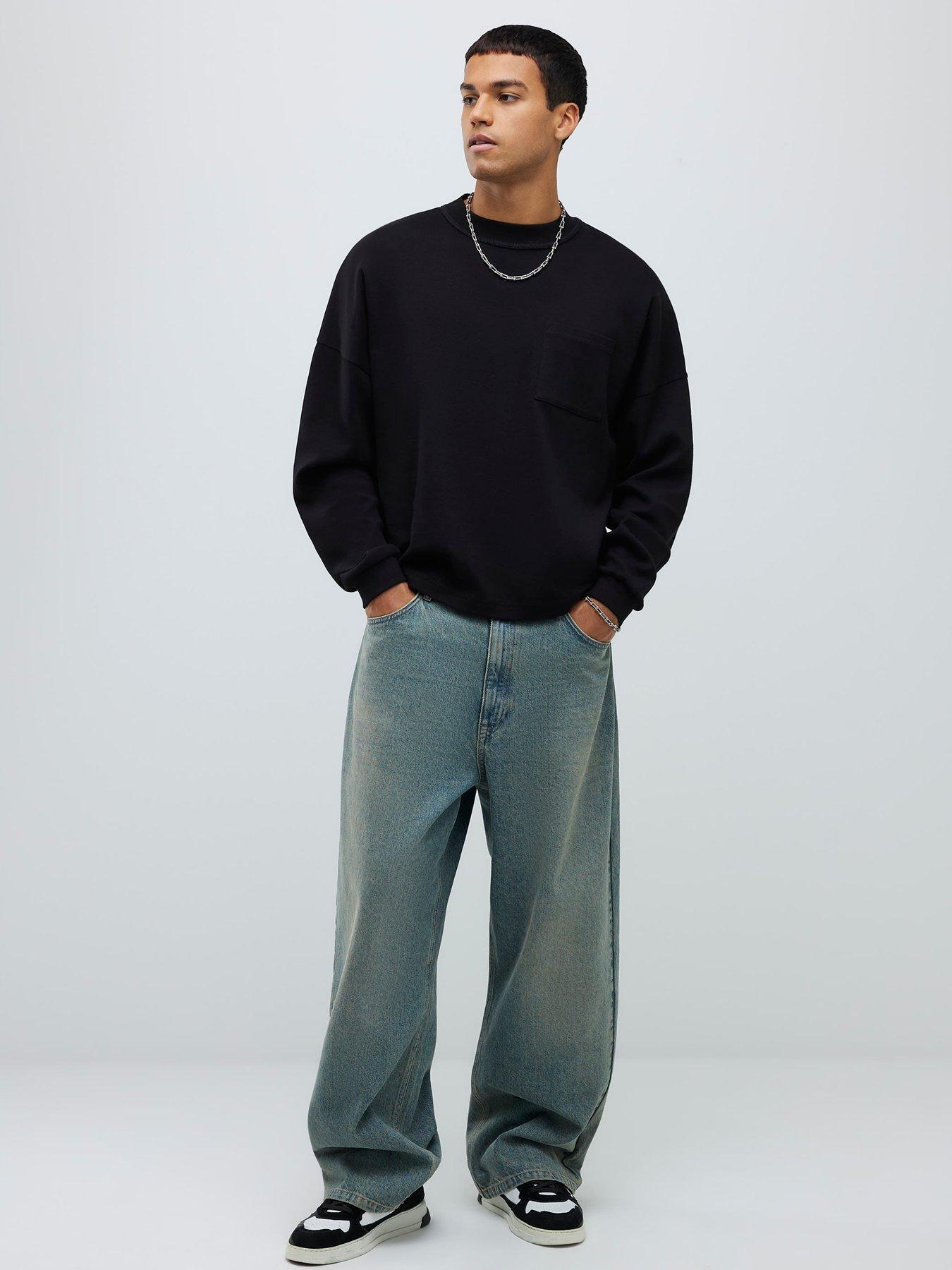 river-island-long-sleeve-pocket-reverse-seam-t-shirt-blackback