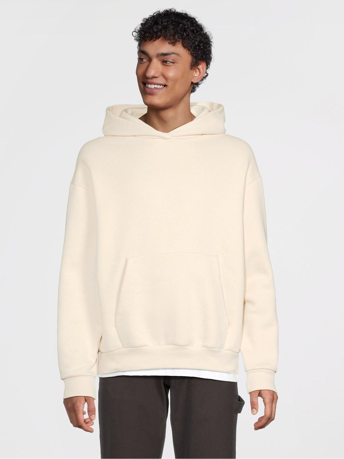 river-island-essentials-regular-fit-hoodie-off-white