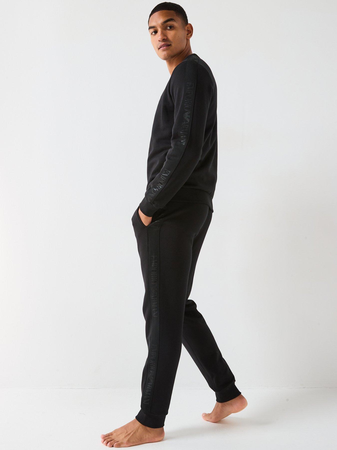 emporio-armani-bodywear-basic-terry-tape-lounge-set-blackback