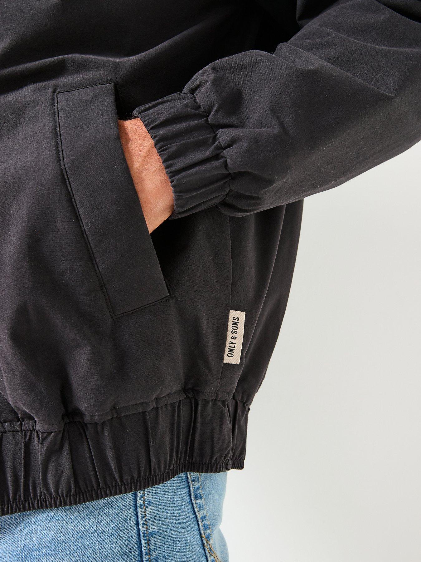 only-sons-bratt-life-padded-coach-jacket-blackdetail