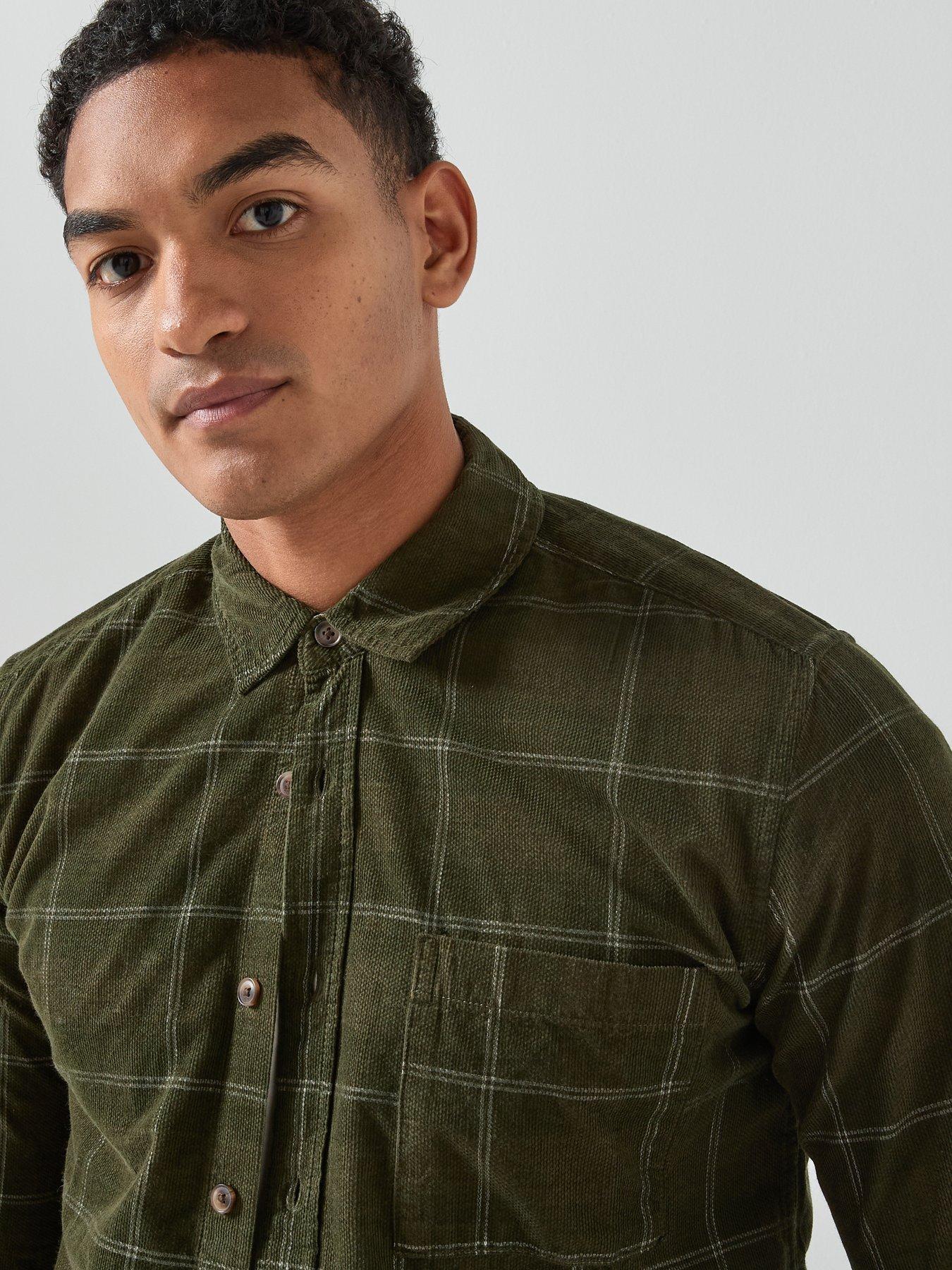 only-sons-william-long-sleeve-cord-shirt-khakioutfit