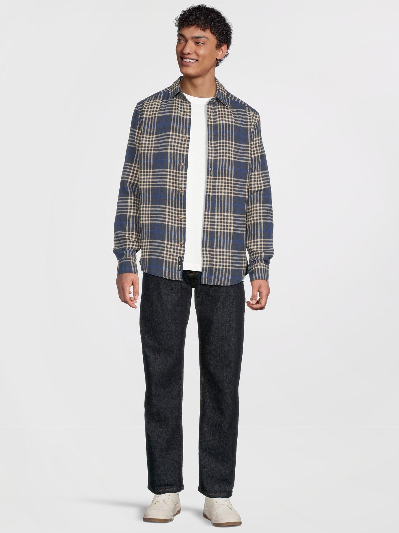 only-sons-gudmund-long-sleeve-checked-shirt-blueback
