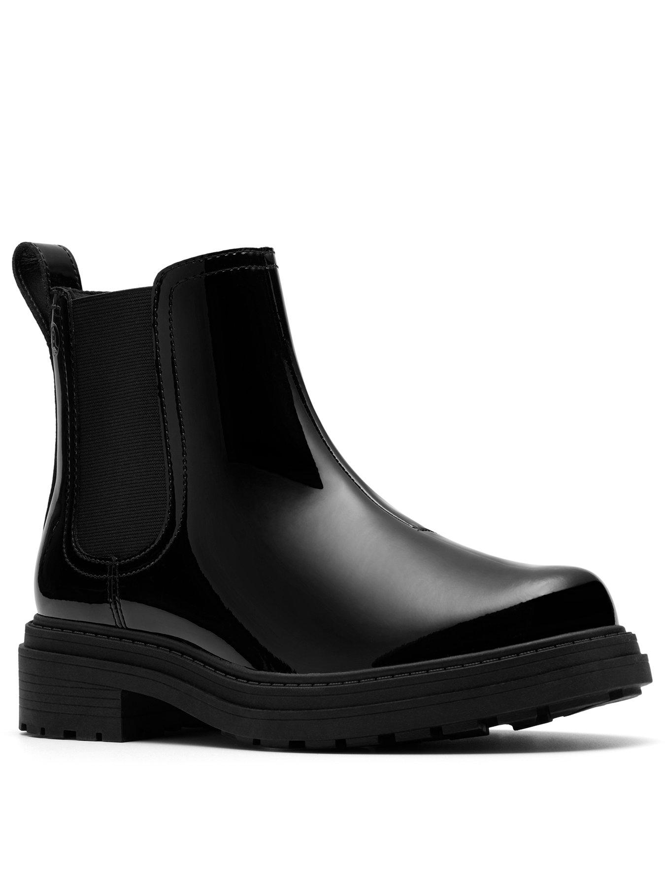 Image 2 of 6 of Clarks Orinoco3 Lane Patent Boots - Black