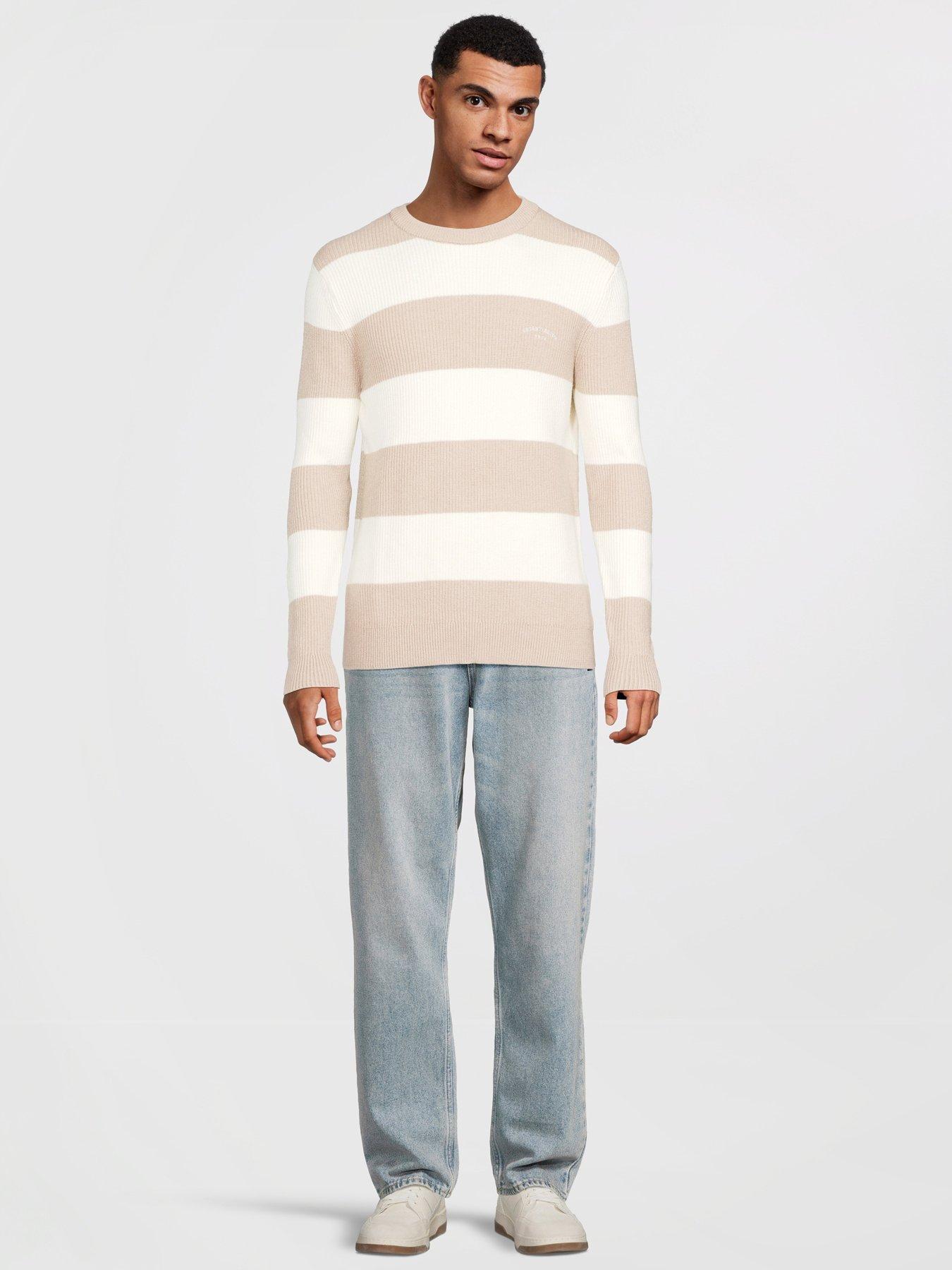 river-island-striped-rib-knitted-jumper-beigeback