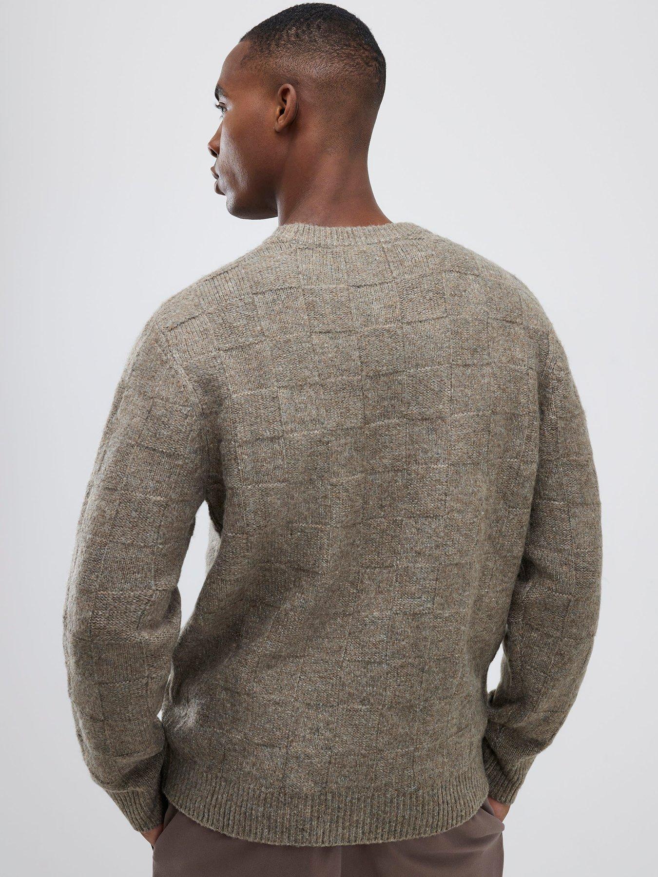 river-island-midweight-checkerboard-knitted-jumper-beigestillFront