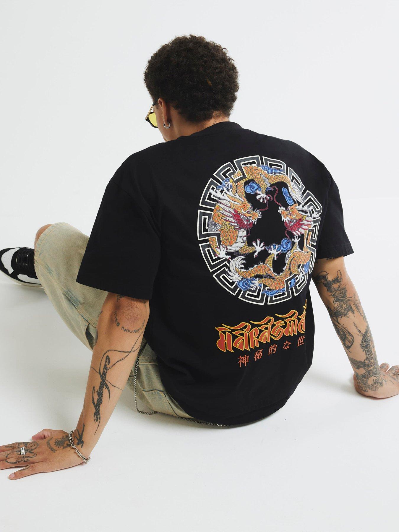 river-island-beasty-embroidered-double-layer-t-shirt-blackstillFront