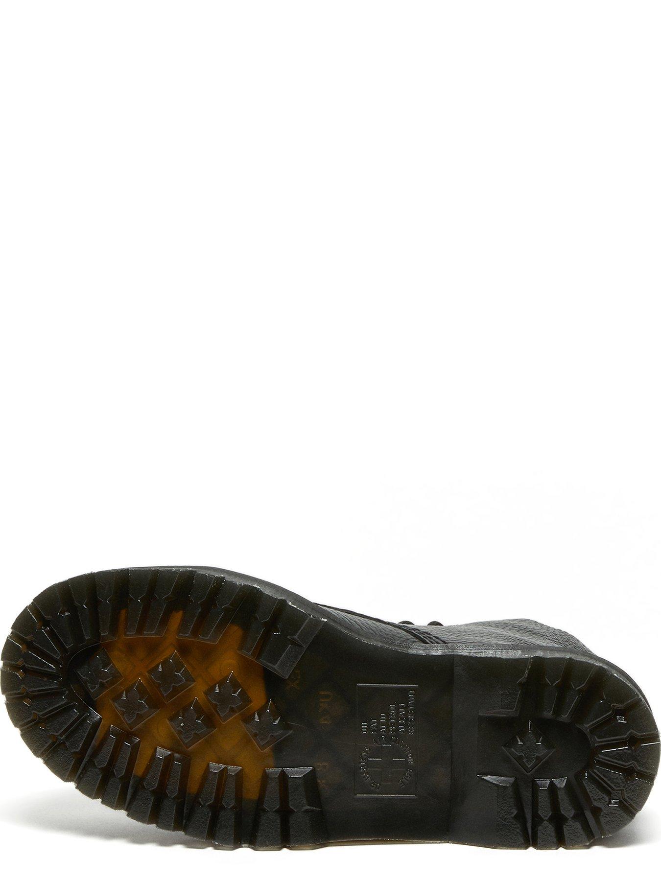 Image 5 of 7 of Dr Martens Sinclair Soft Leather Platform Boots - Black