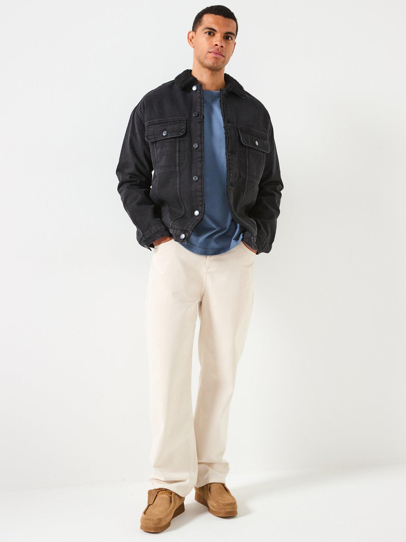 only-sons-wilson-sherpa-denim-jacket-blackback
