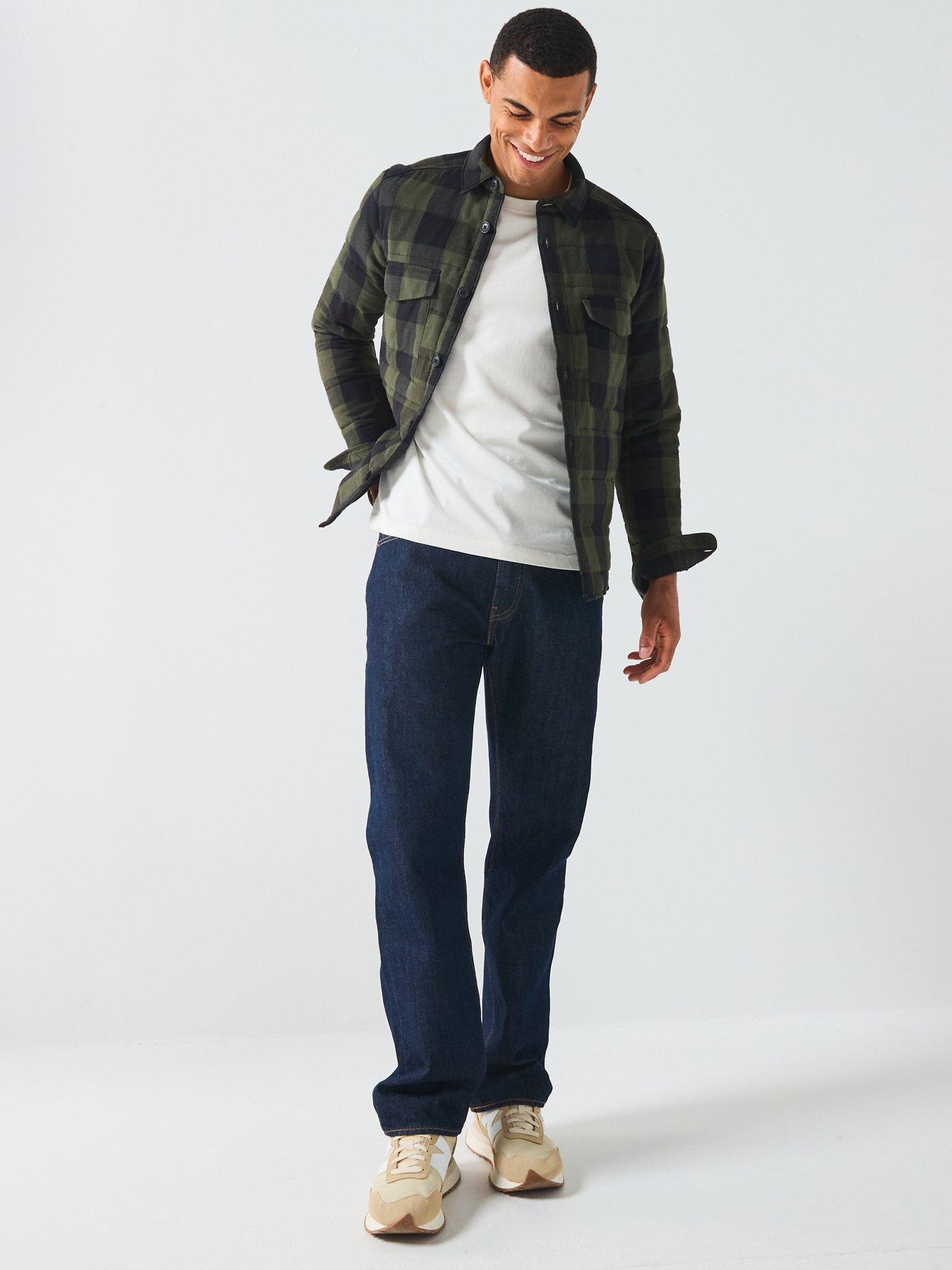 only-sons-gudmund-checked-shacket-greenback