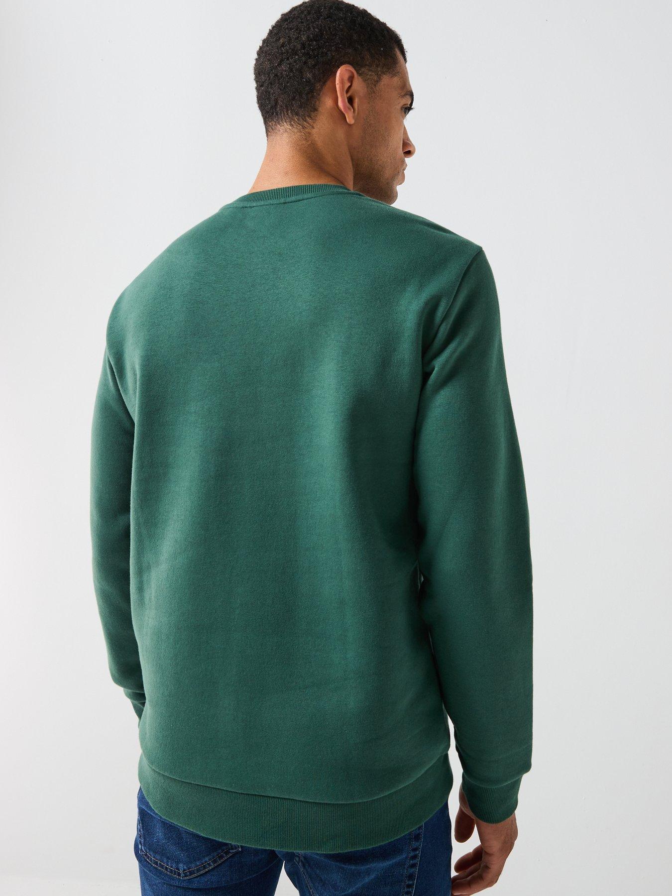 Image 2 of 4 of ONLY & SONS Montana Graphic Crew Sweatshirt - Green