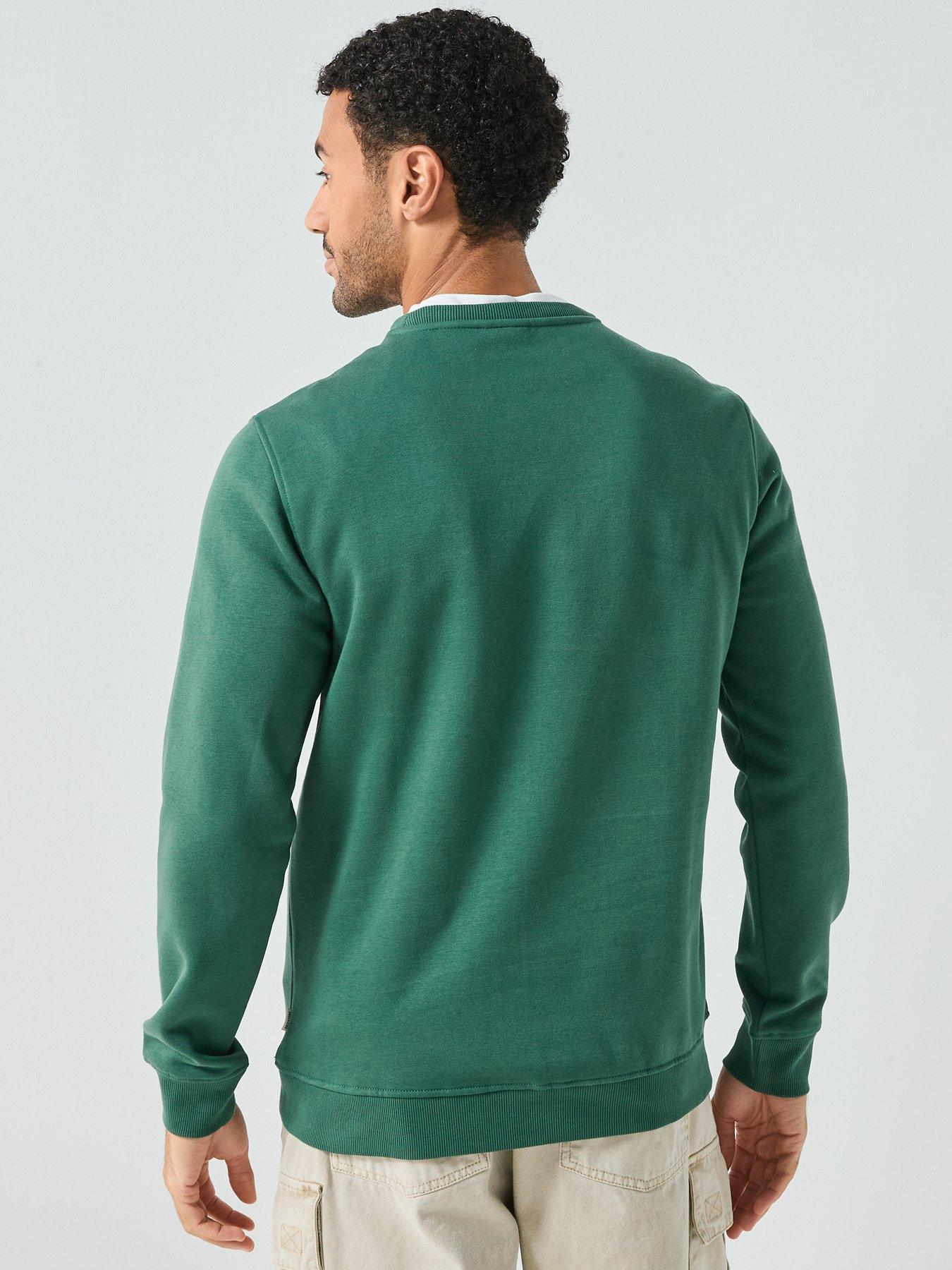 only-sons-connor-simple-life-crew-sweat-greenstillFront