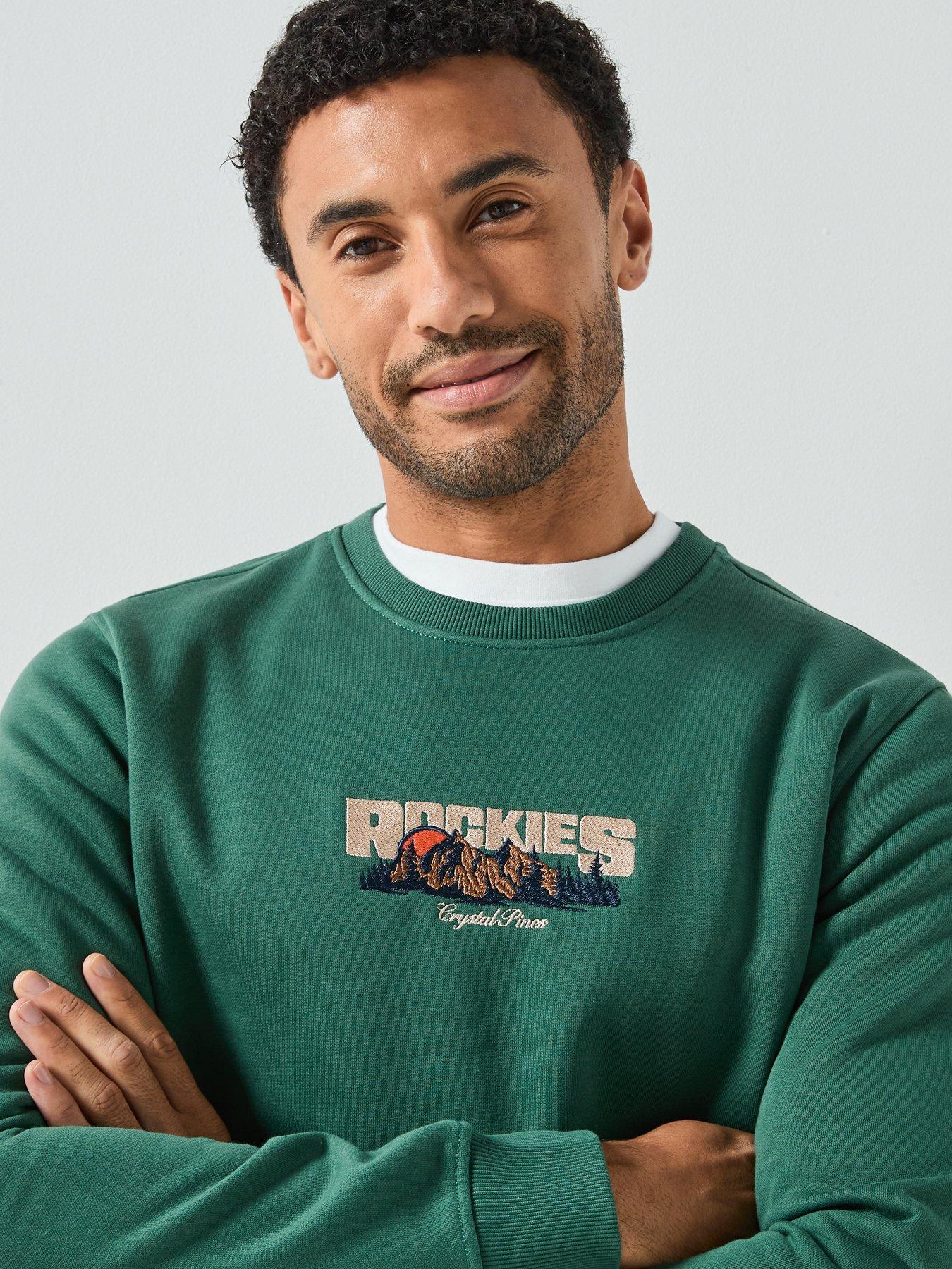 only-sons-connor-simple-life-crew-sweat-greenoutfit