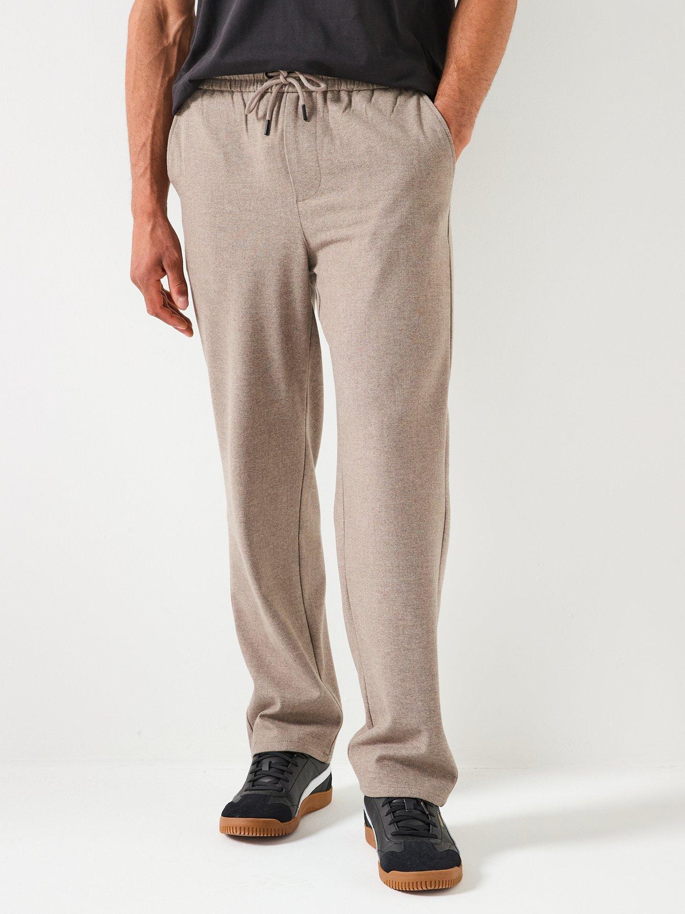 only-sons-mark-sinus-pique-brushed-trousers-greyfront