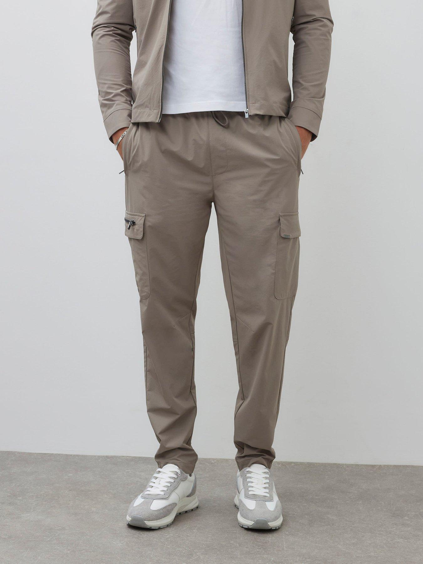 River Island Cairo Skinny Cargo Pants - Brown