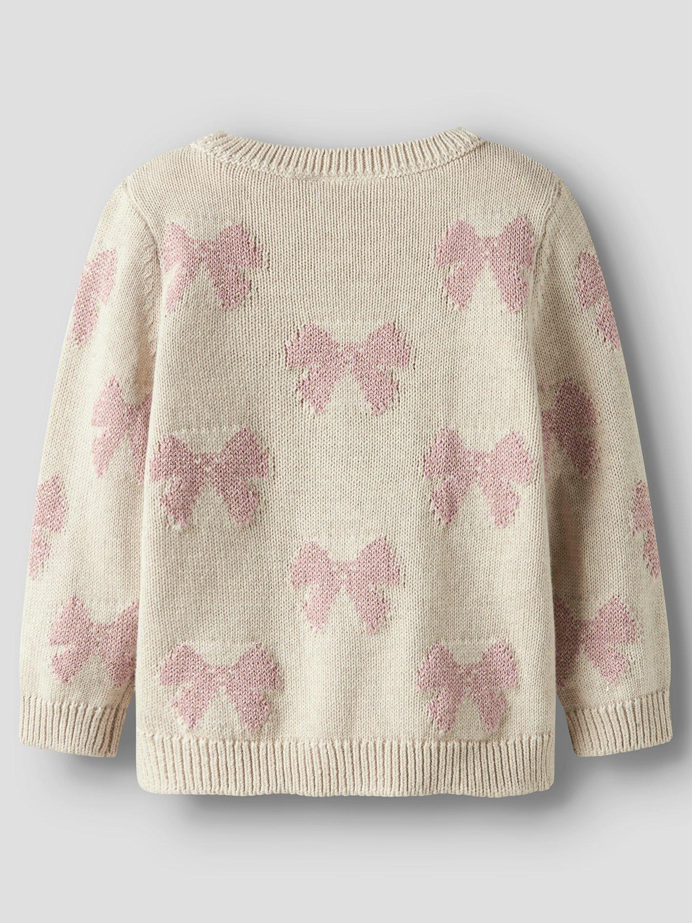 name-it-mini-girls-bow-knitted-jumper-creamback