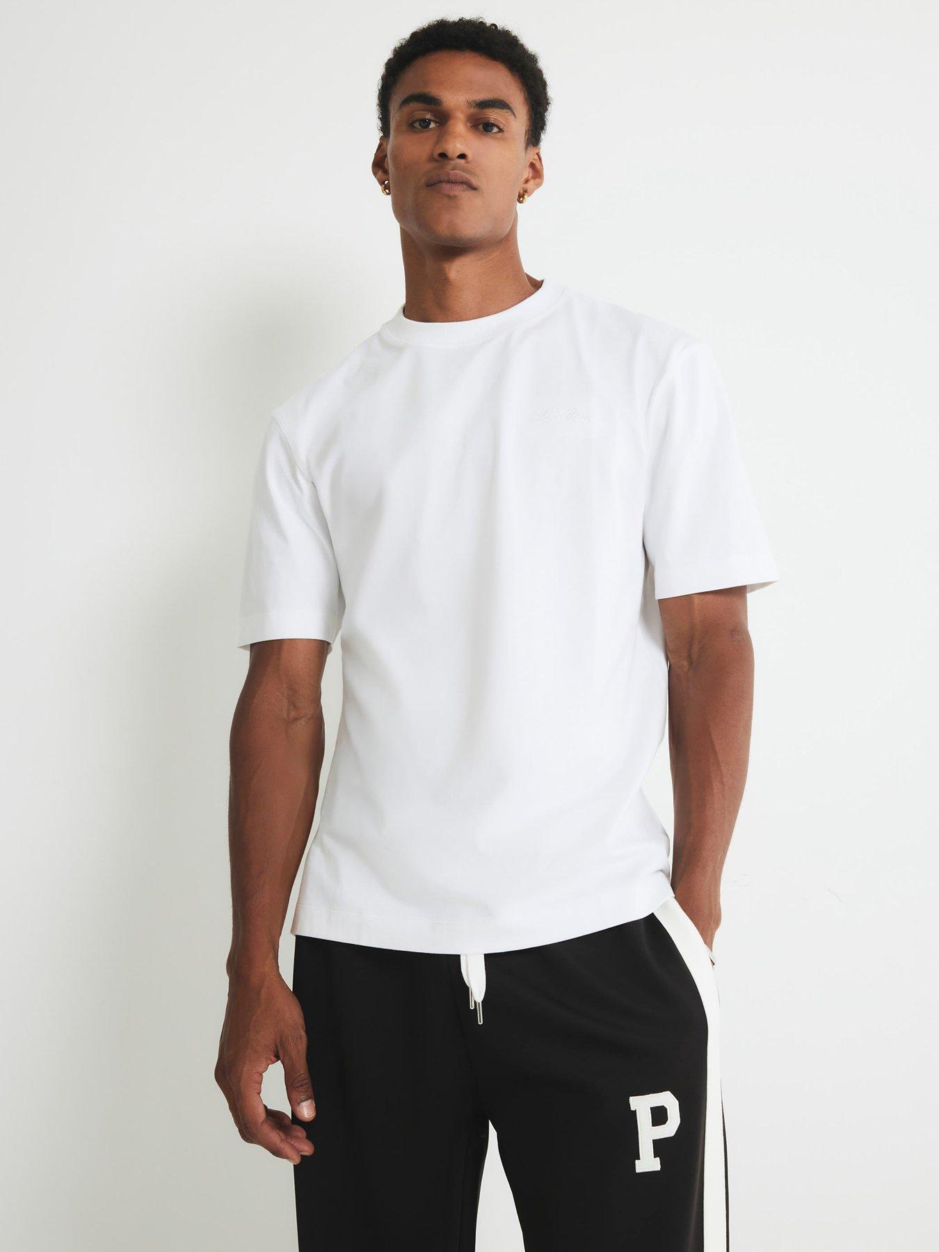 river-island-short-sleeve-regular-fit-embroidered-t-shirt-white