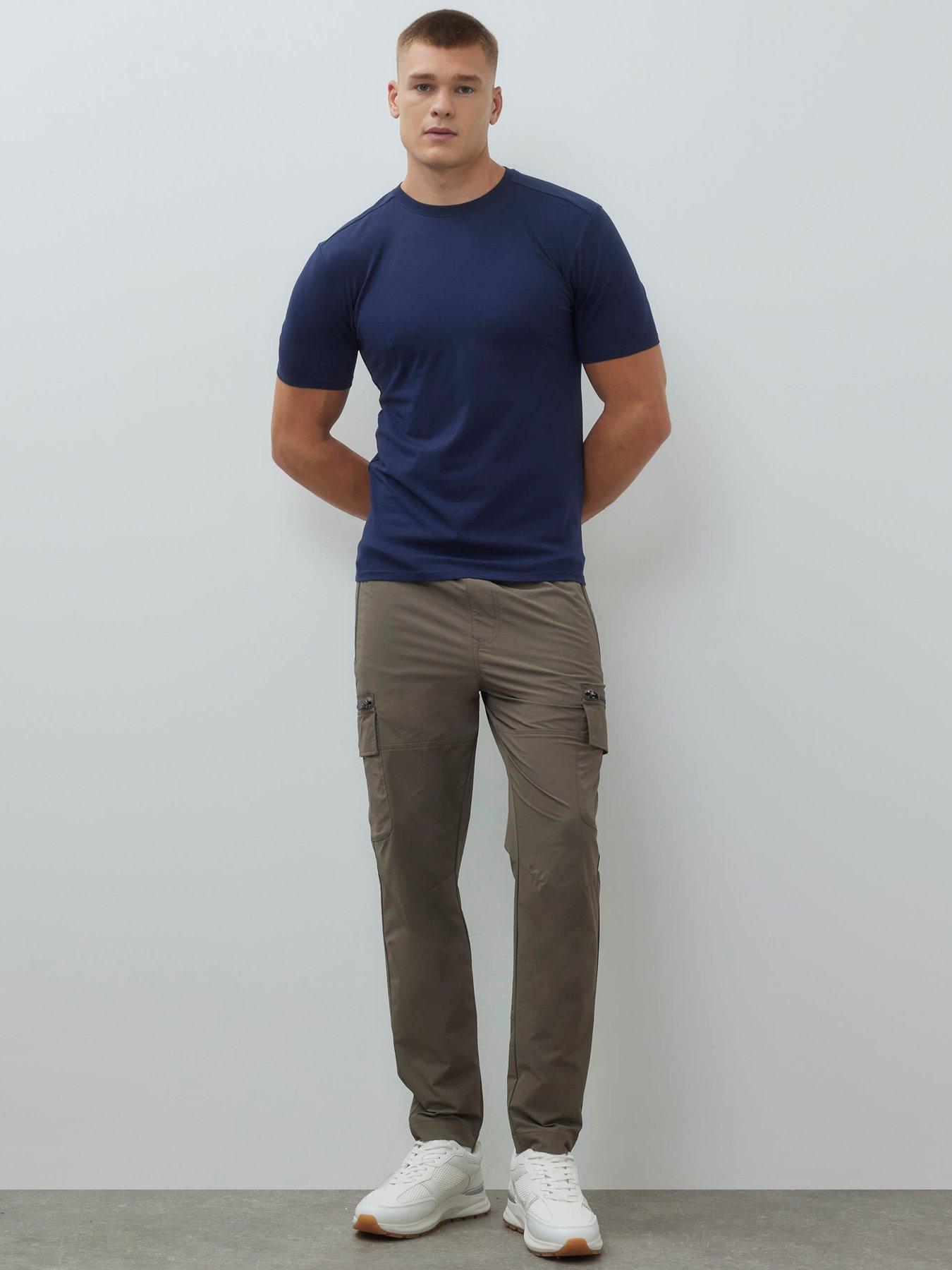 river-island-short-sleeve-muscle-essentials-t-shirt-navyback