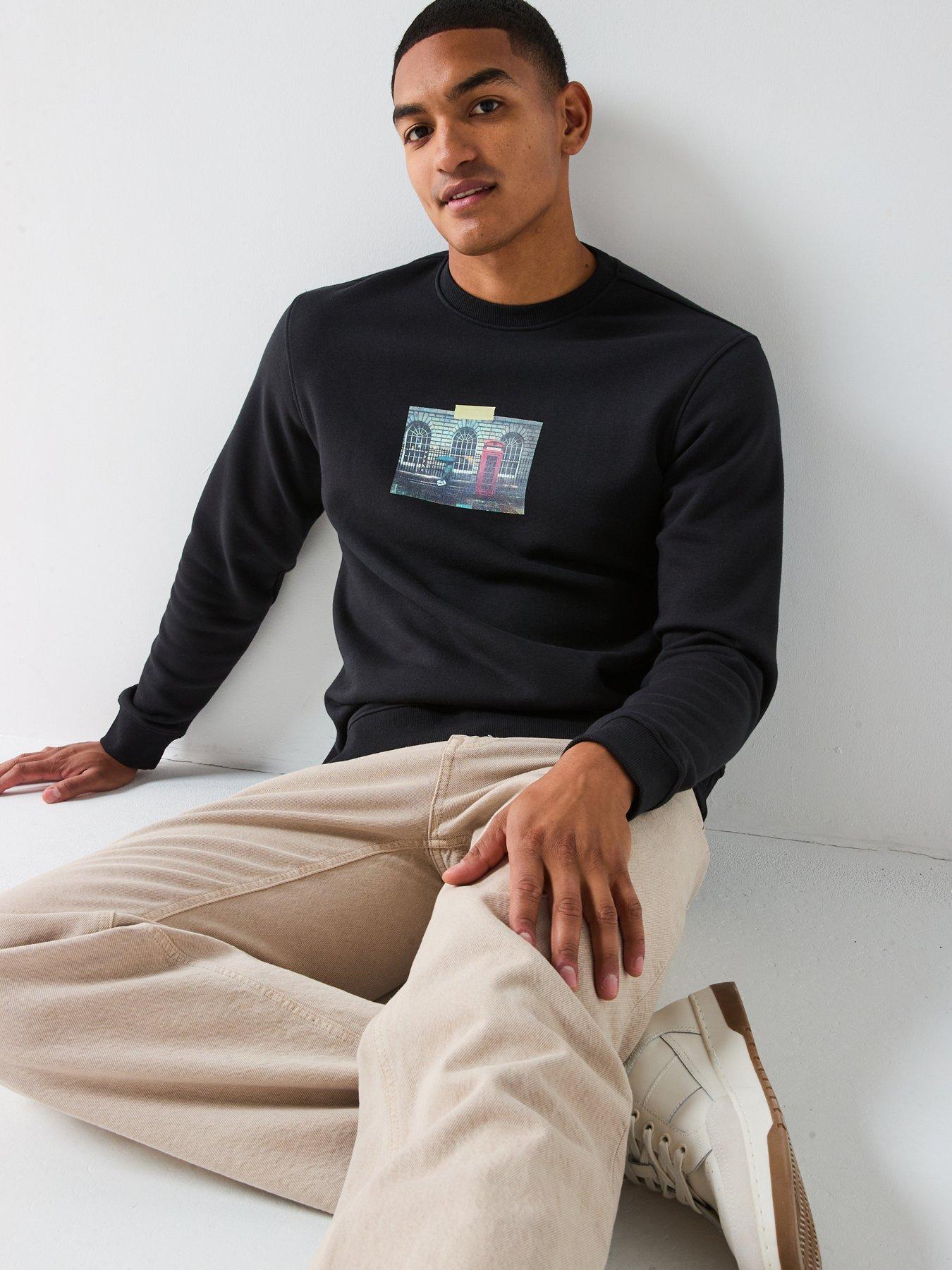 only-sons-kyle-london-phonebox-crew-neck-sweatshirt-blackoutfit