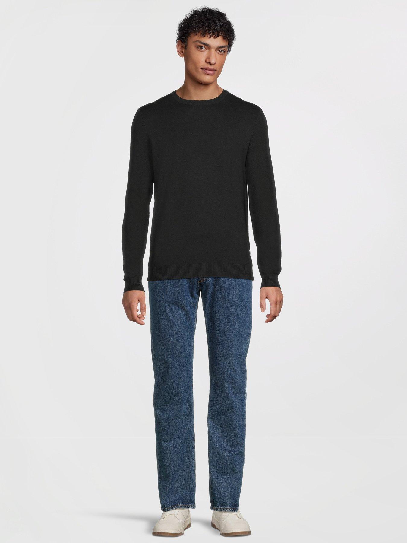 only-sons-loui-crew-fine-knitted-jumper-blackback