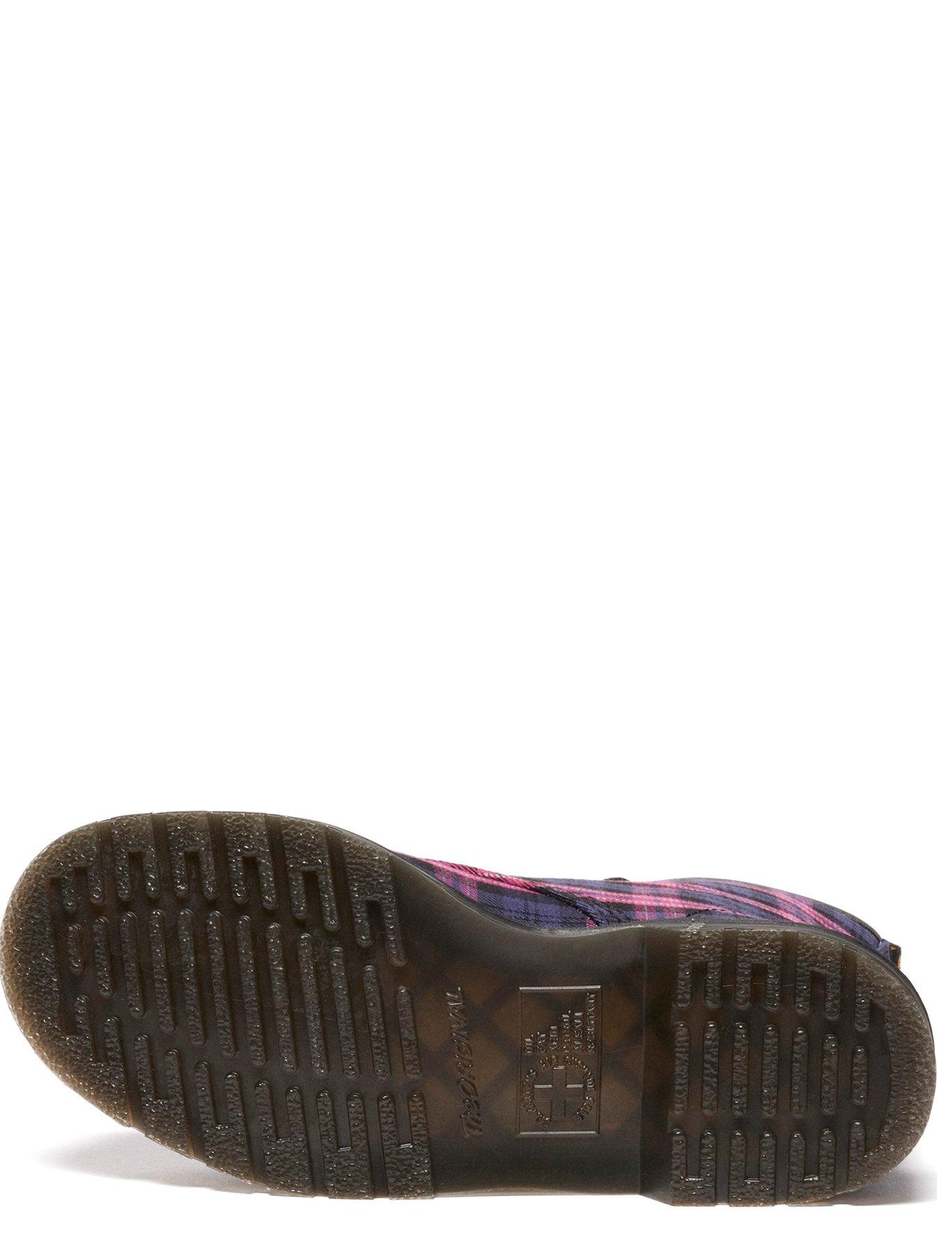 Image 4 of 7 of Dr Martens 1460 8 Eye Boot Pink Tartan - Multi