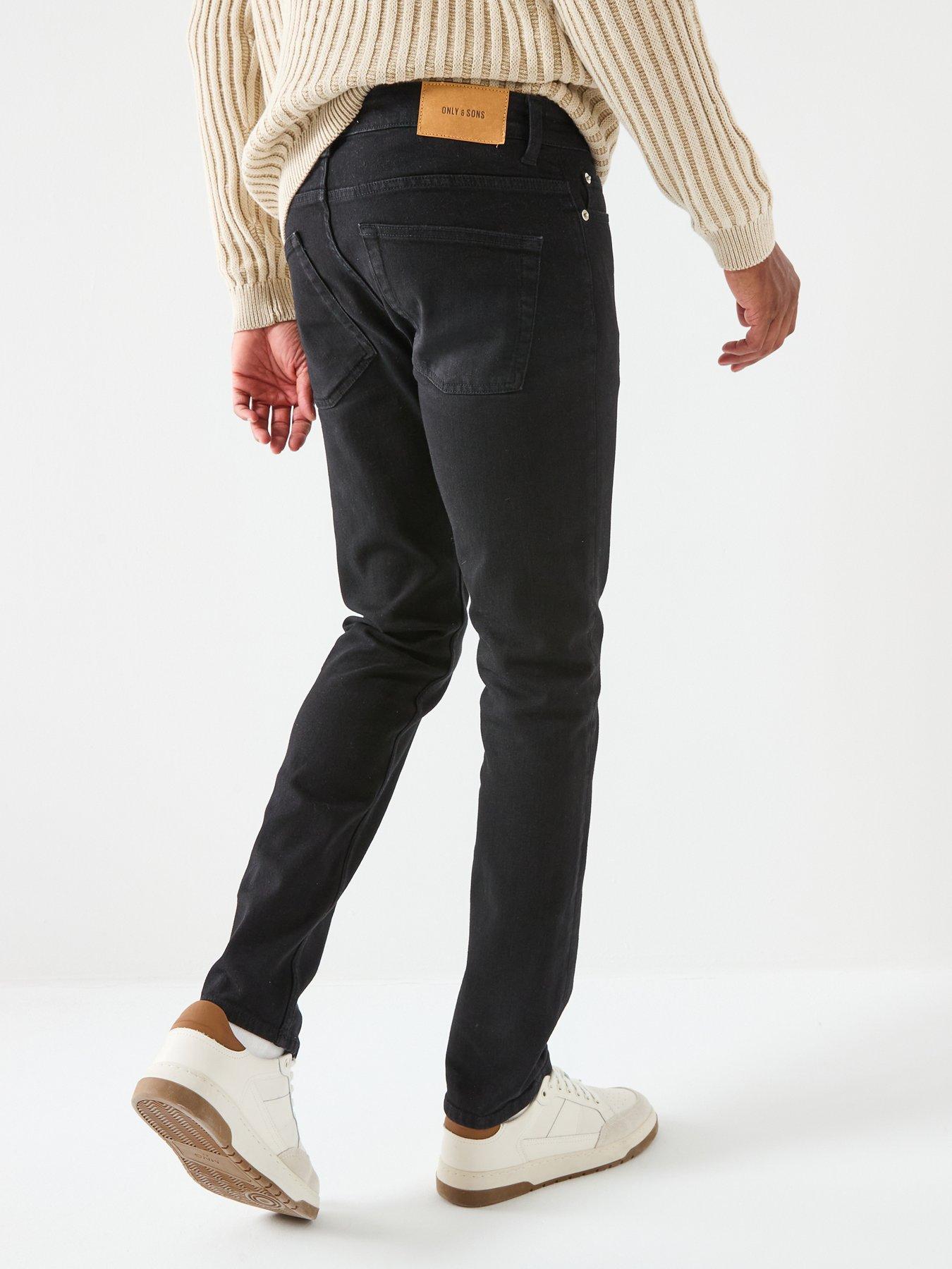 only-sons-loom-slim-fit-jeans-blackstillFront