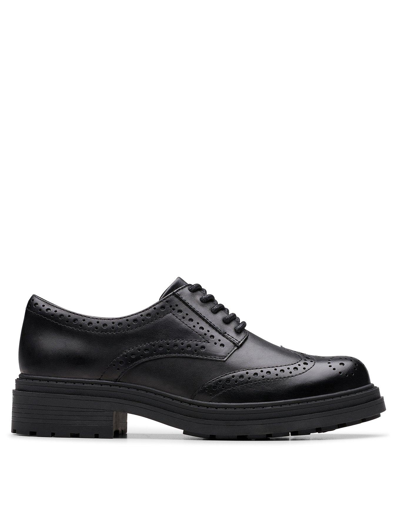 Clarks Orinoco3 Derby Shoes - Black