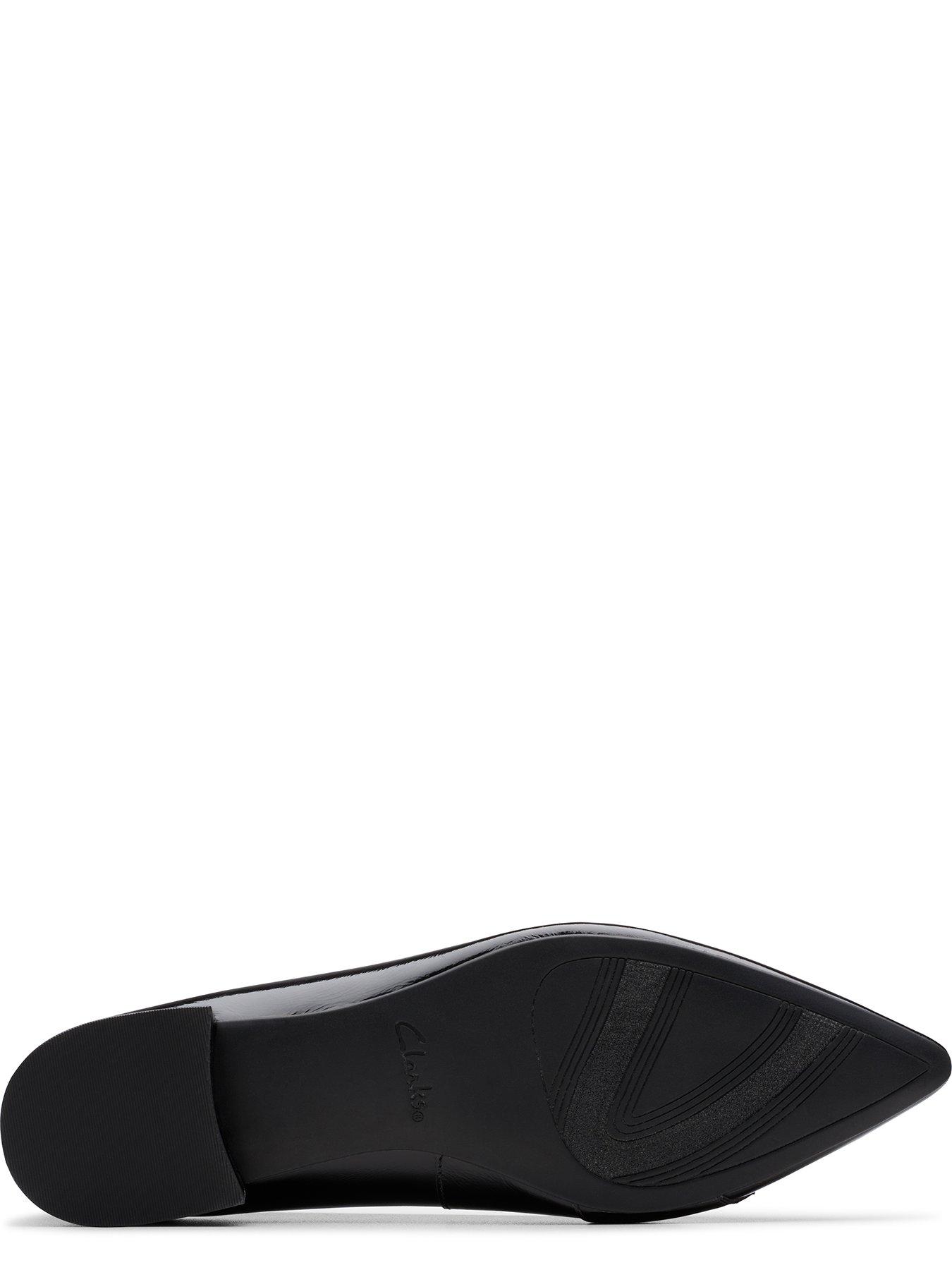 Image 5 of 6 of Clarks Sensa15 Strap Leather Ballerinas - Black