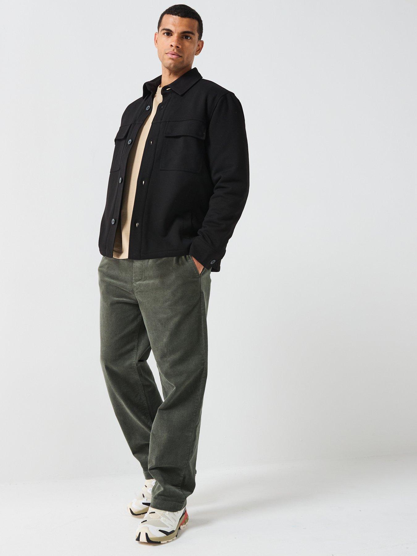 only-sons-loose-fit-cord-casual-trousers-dark-greyback