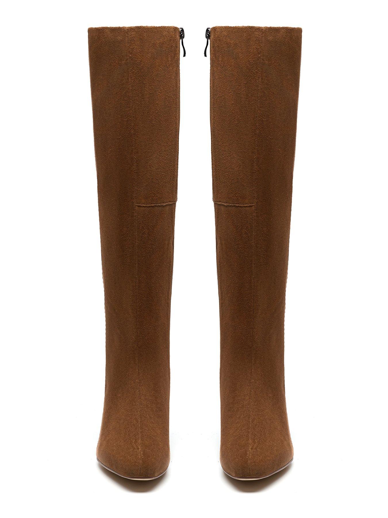 clarks-edina-tall-knee-boots-brownoutfit