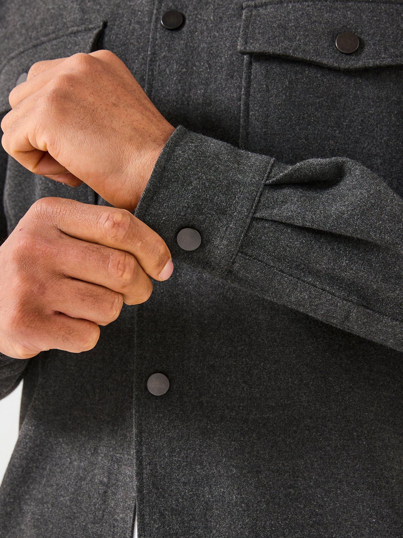 only-sons-mark-brushed-overshirt-greydetail