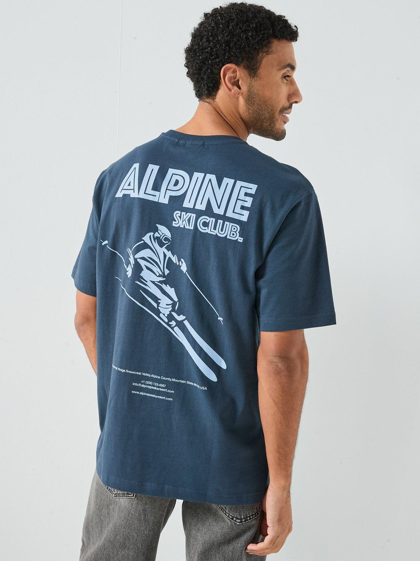 ONLY & SONS Milo Earl Graphic T-Shirt - Blue