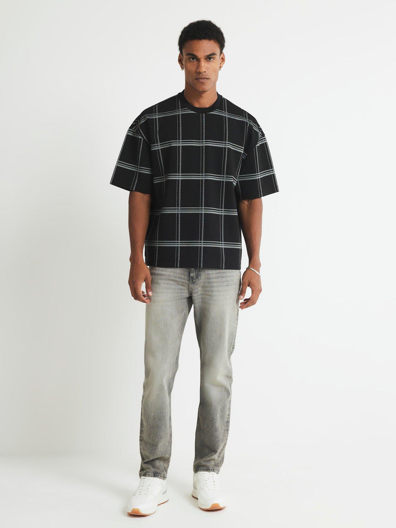 Image 4 of 4 of River Island Slim Fit Mars Jean - Grey