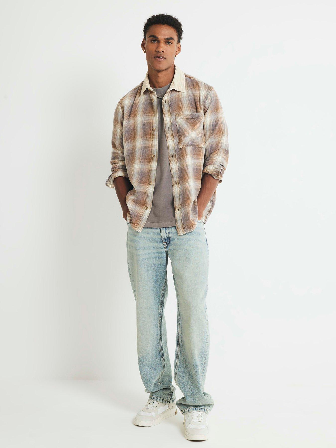 river-island-ame-saint-corduroy-collar-overshirt-light-brownoutfit