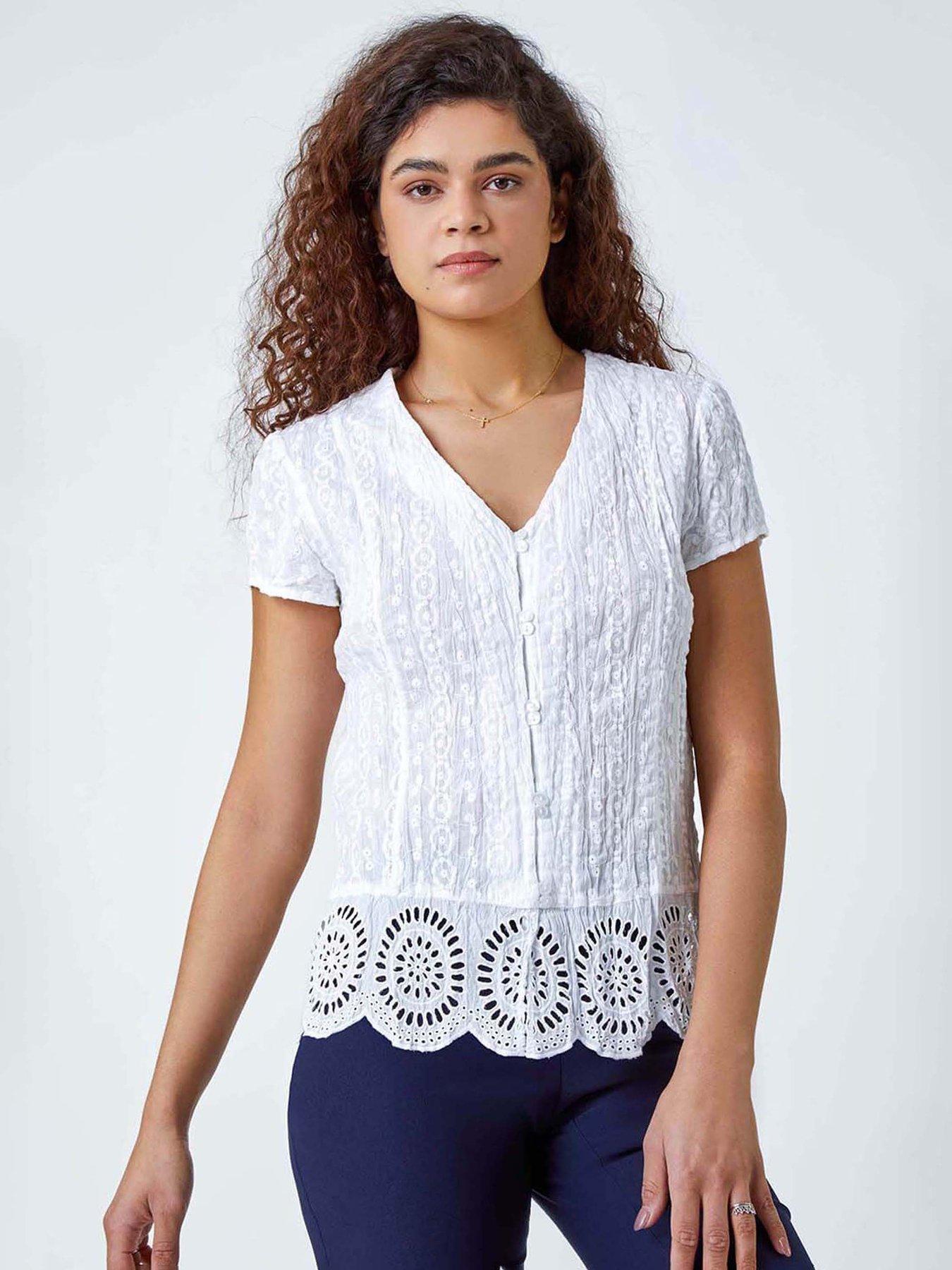 roman-cotton-embroidered-crinkle-blouse-whitefront