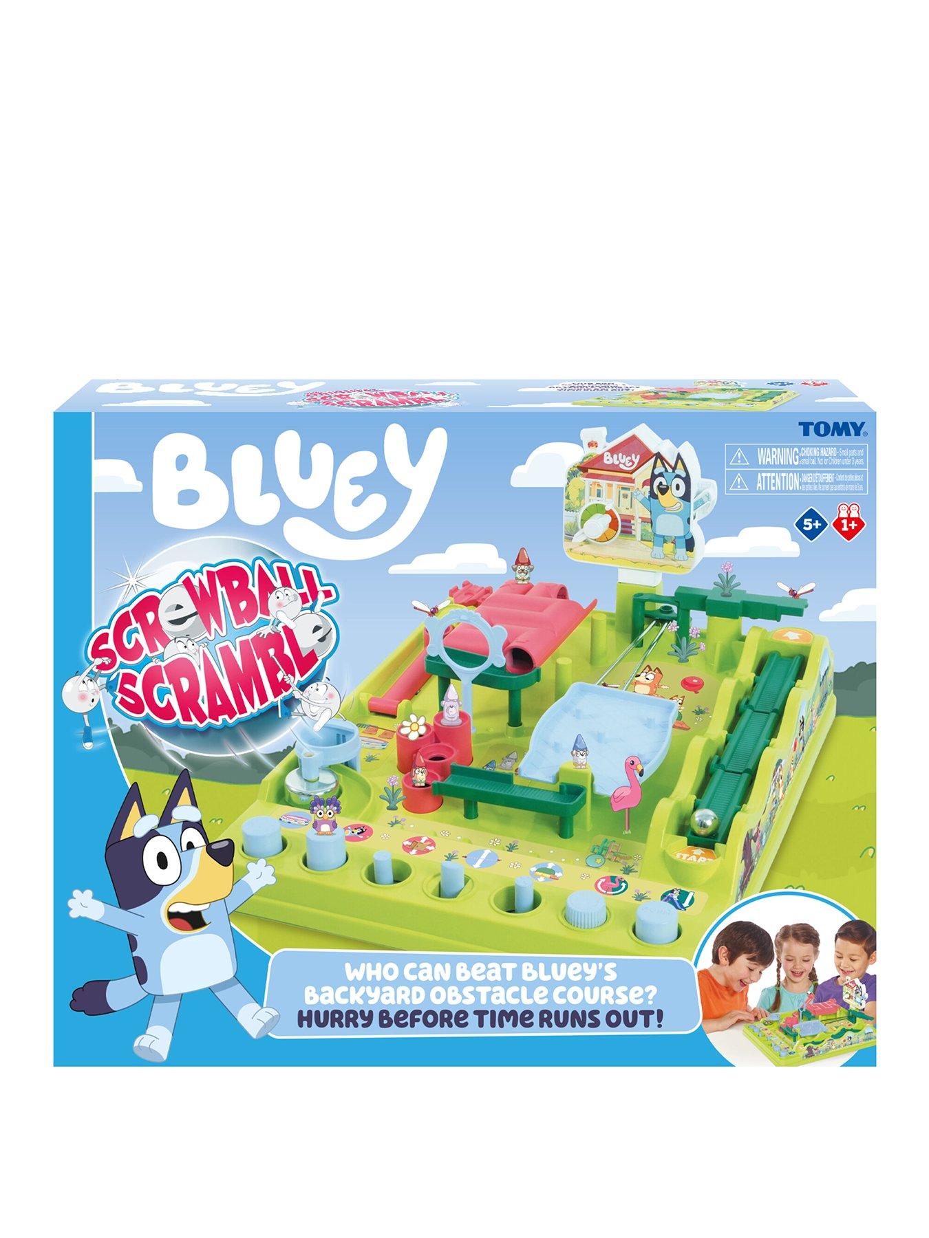Image 1 of 7 of Tomy Bluey Screwball Scramble Maze Game