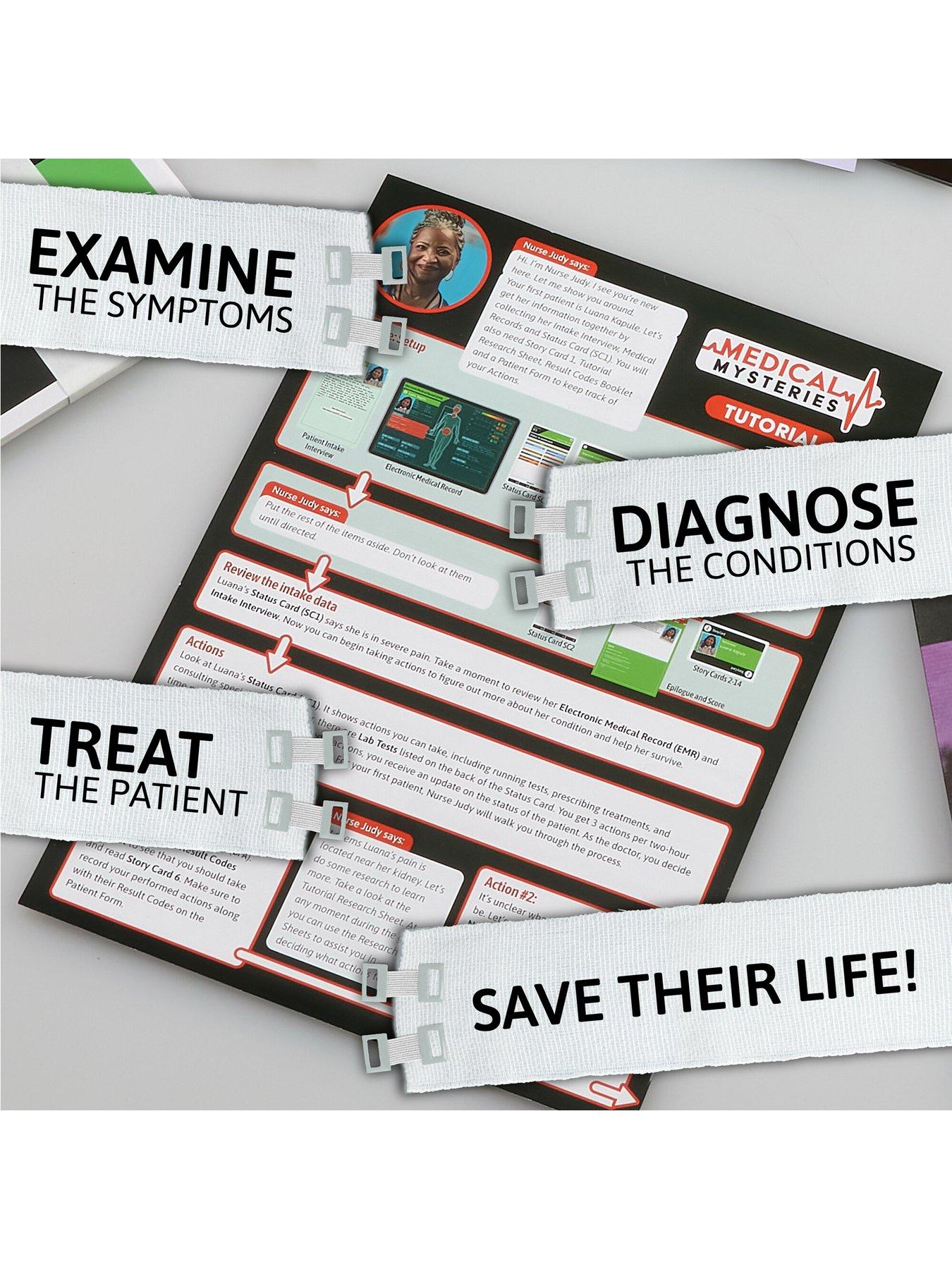 Image 2 of 7 of Tomy Medical Mysteries - Miami Flatline - Cooperative Investigation Game