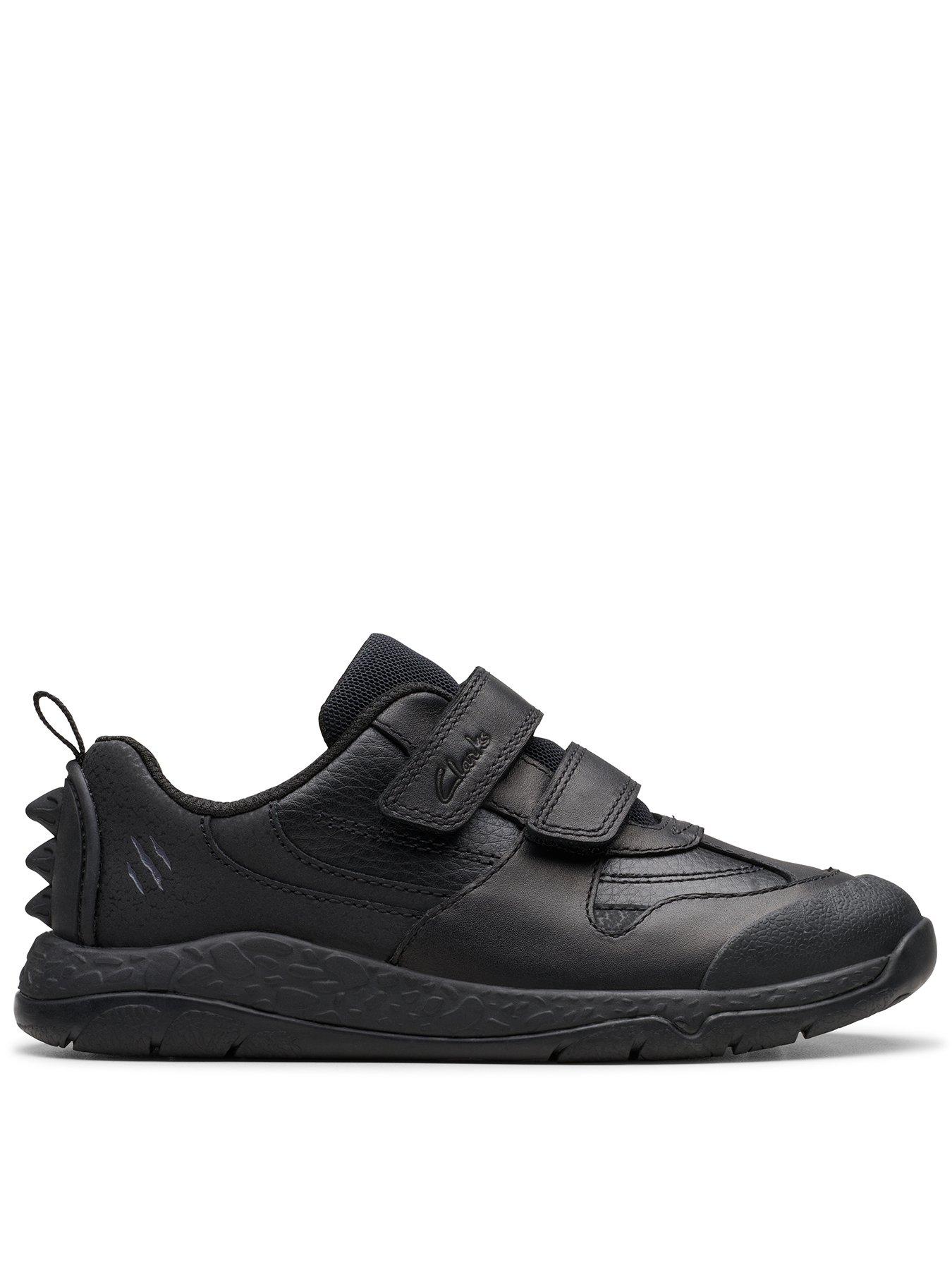 Clarks Steggy2 Pace K Older/Junior - Black
