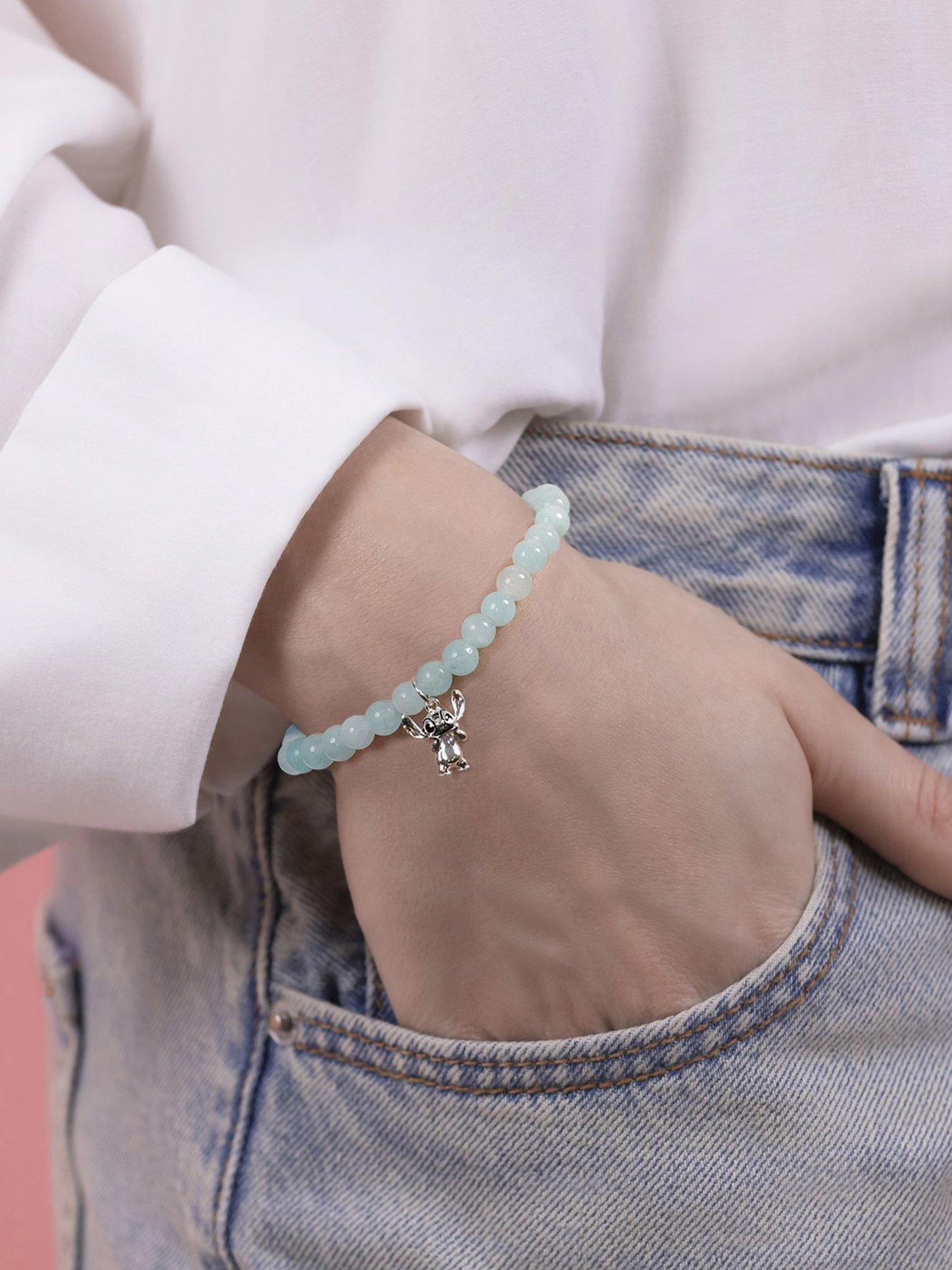 Image 2 of 4 of Disney Stitch Silver Plated Expander Bracelet