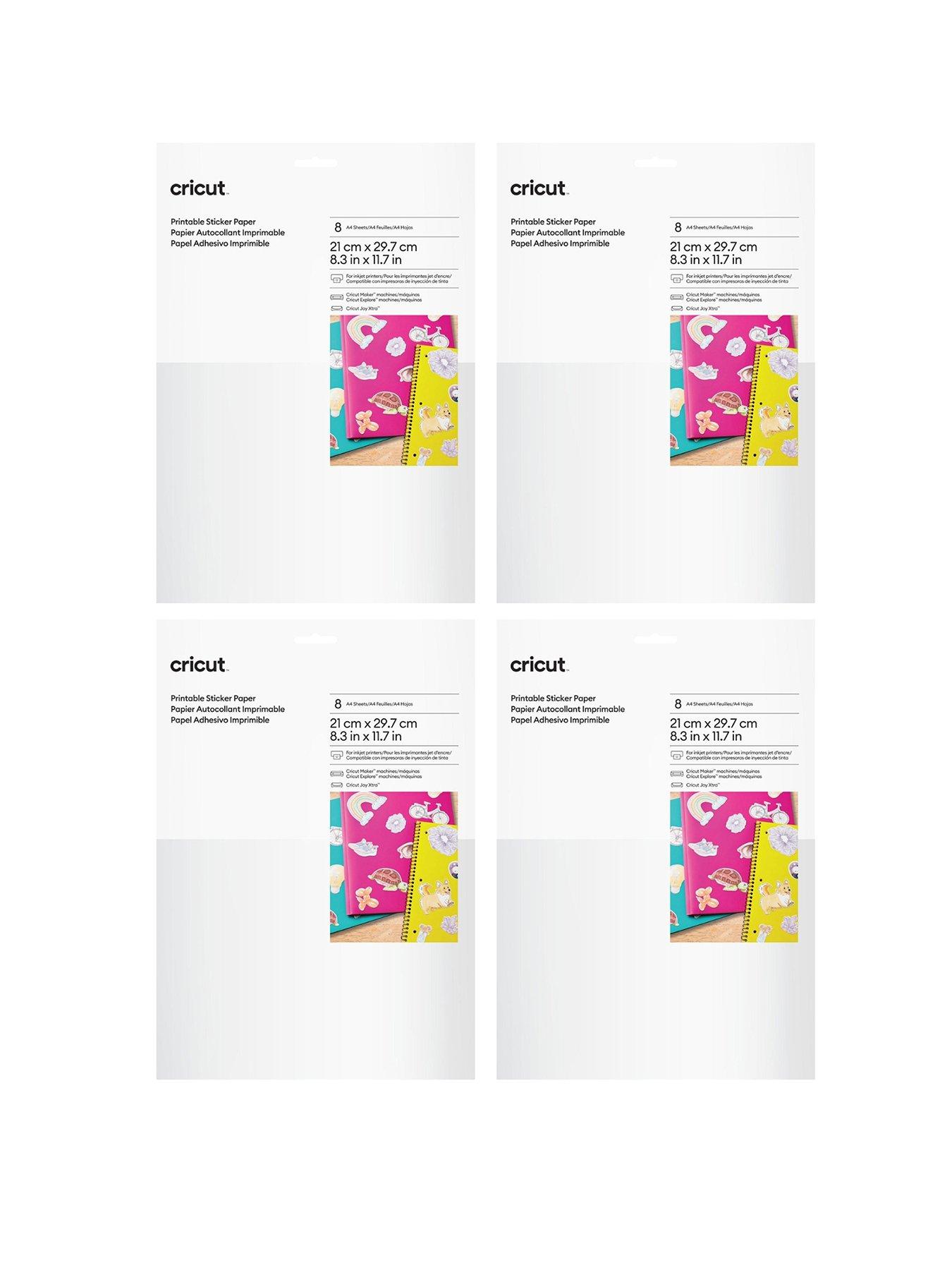 undefined Joy Xtra Printable Sticker Paper (White) 32 Sheets