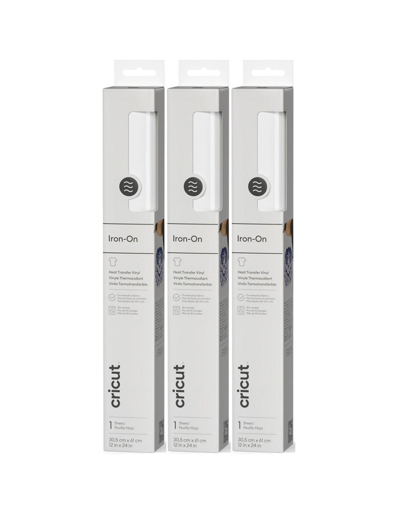 Cricut Everyday Iron-On - White 3 Pack