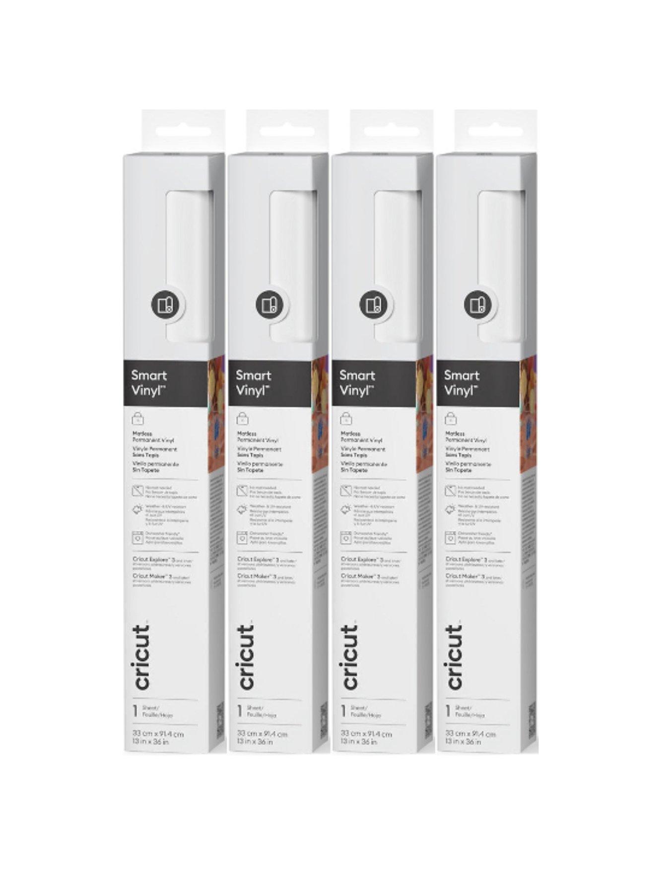 undefined Cricut Smart Vinyl Permanent (WHIte) 4 Pack