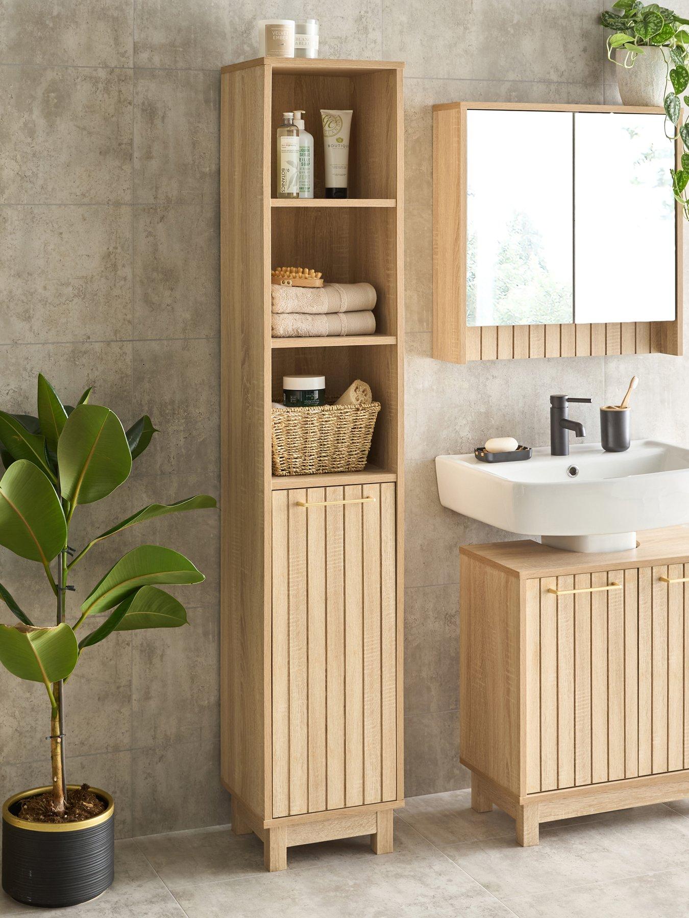 The Very Collection Lotus Pannelled Tall Cabinet - FSC® Certified