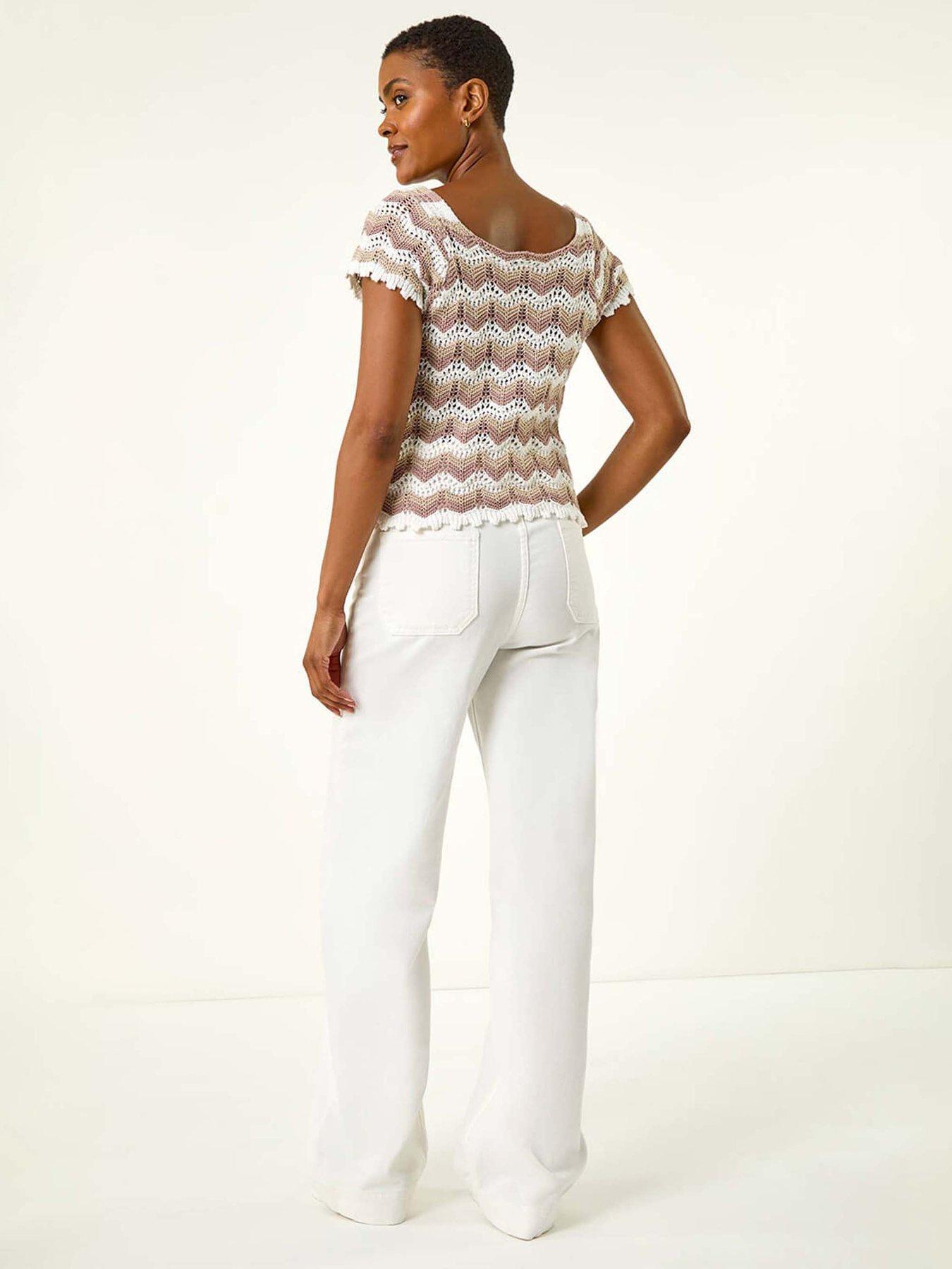 roman-wave-crochet-buttoned-top-ivorystillFront
