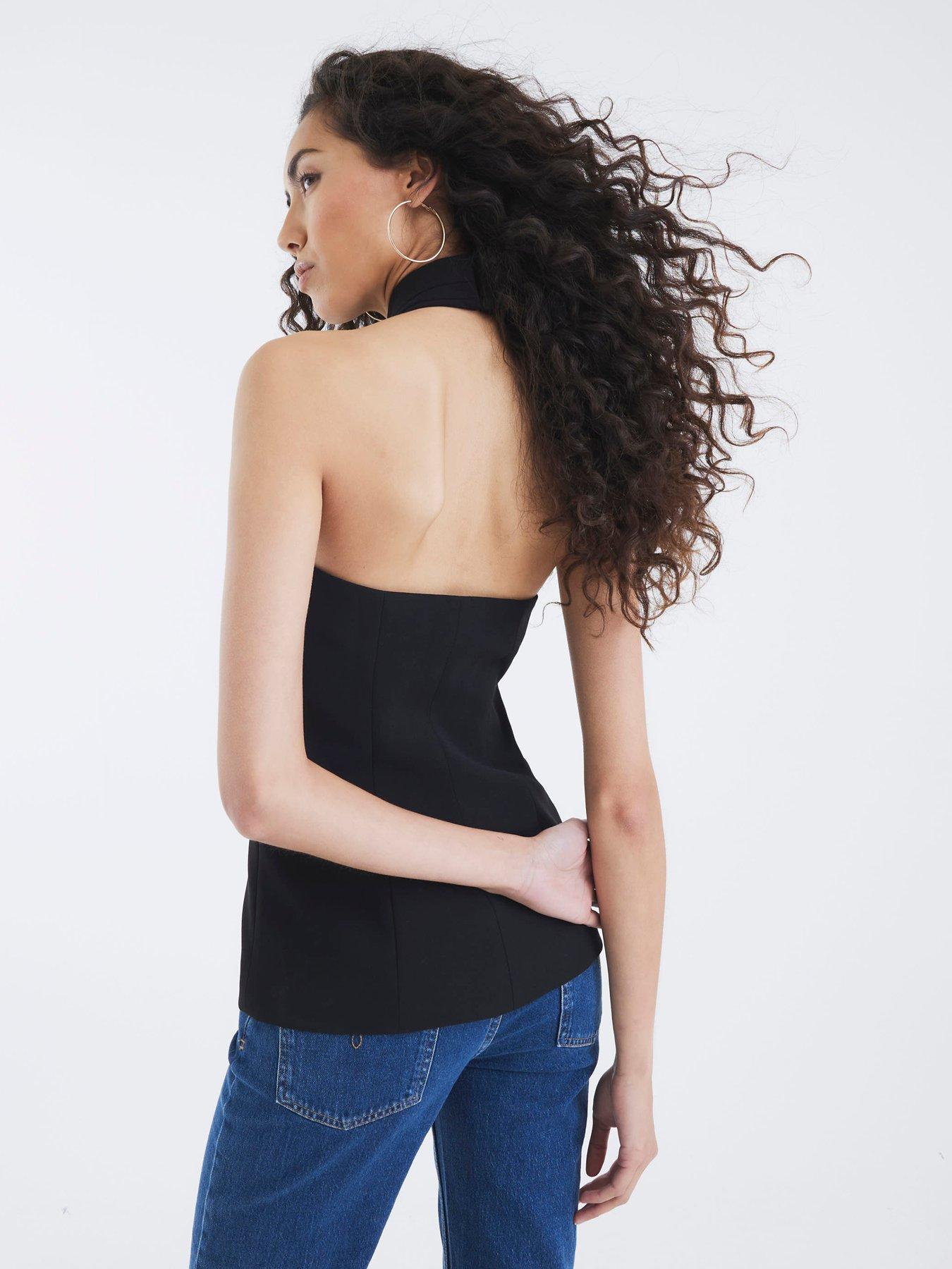 river-island-halterneck-waistcoat-blackstillFront
