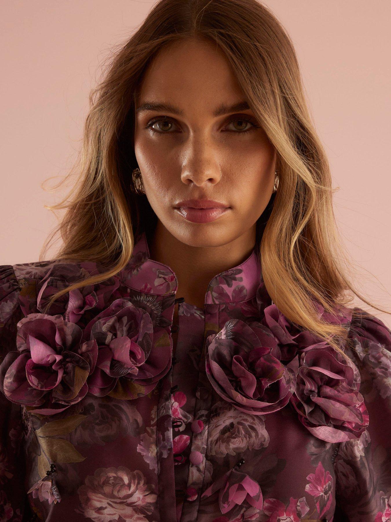 river-island-3d-trimmed-sleeve-blouse-purpleoutfit