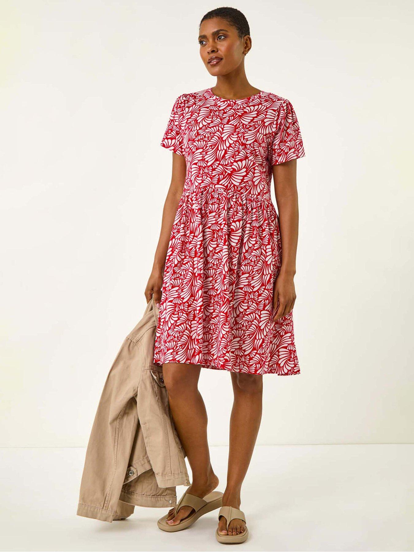 roman-abstract-print-jersey-dress-redback