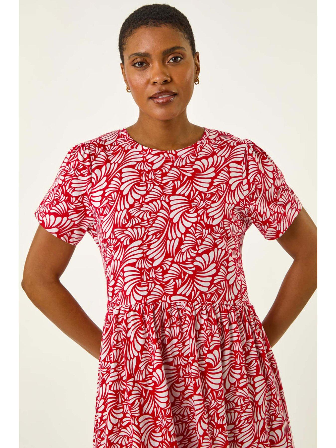 roman-abstract-print-jersey-dress-redoutfit